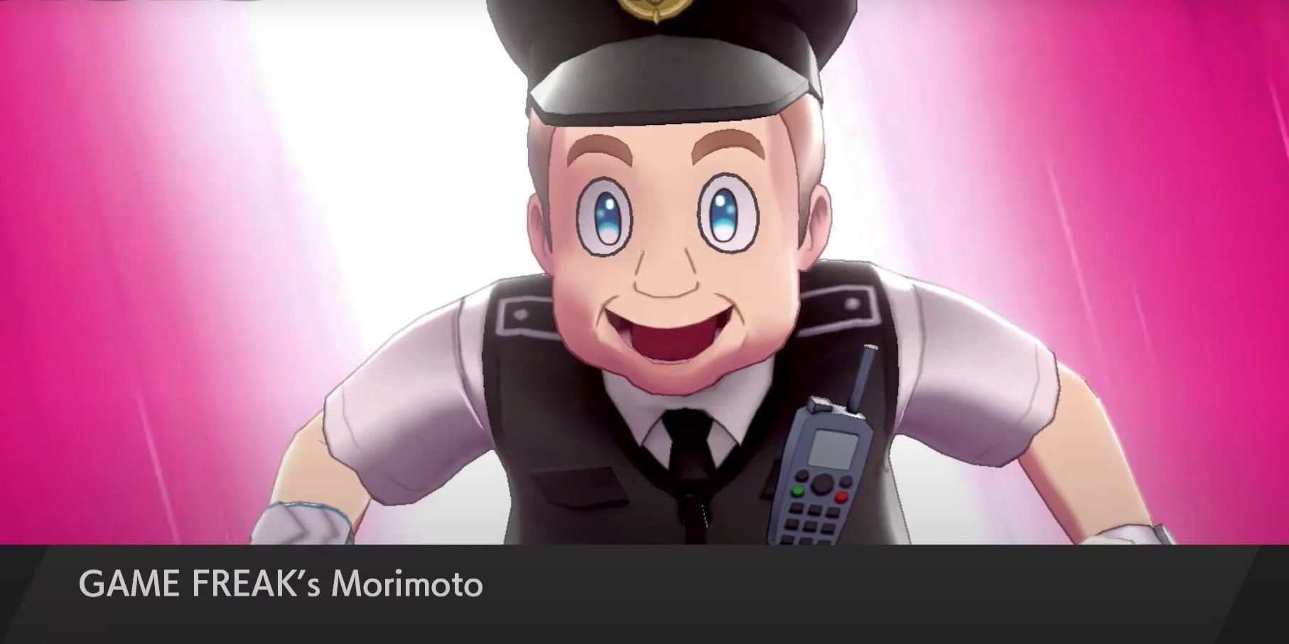 Morimoto as a police officer who's ready for battle