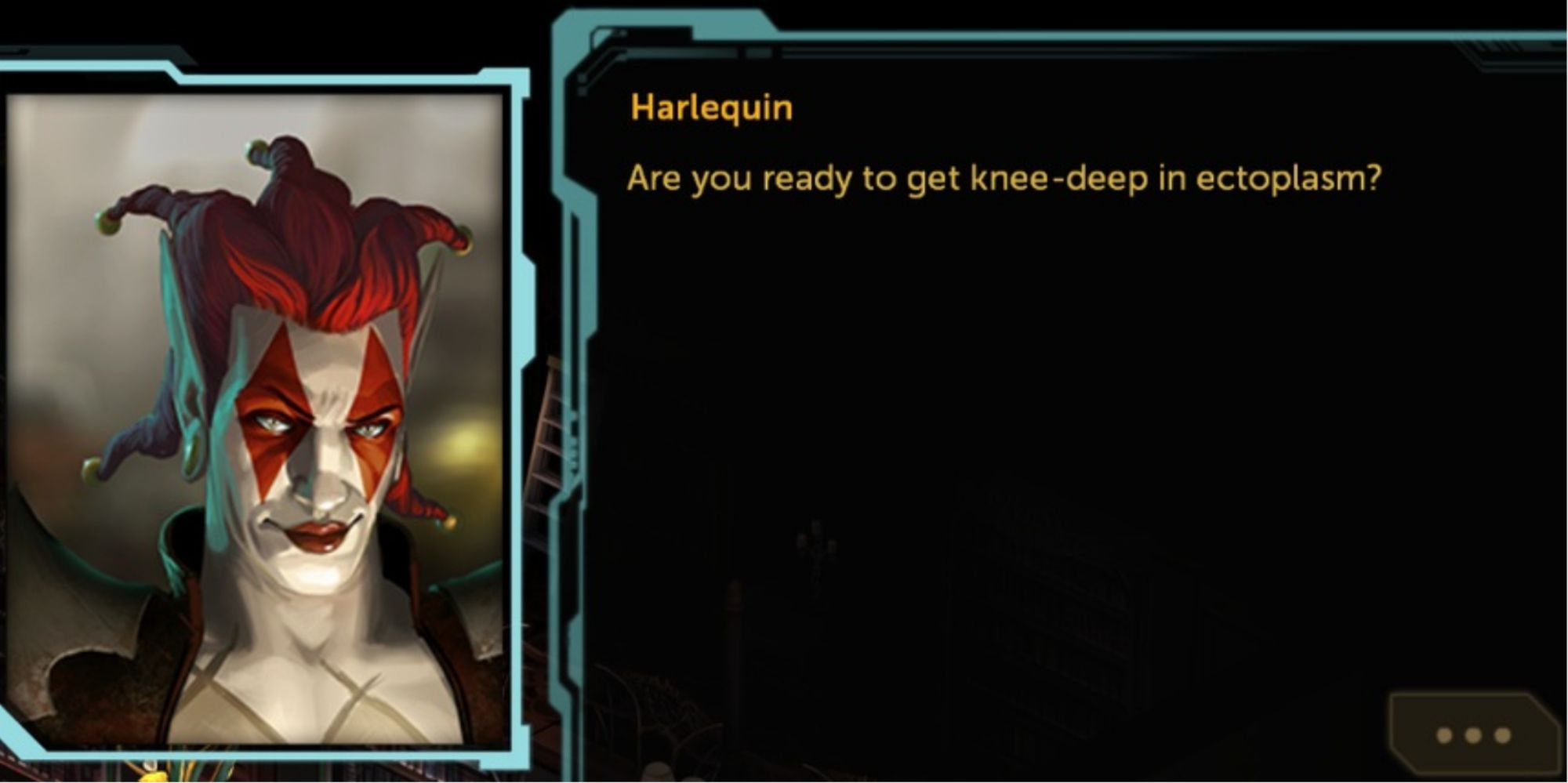 Shadowrun Returns Harlequin Dialogue