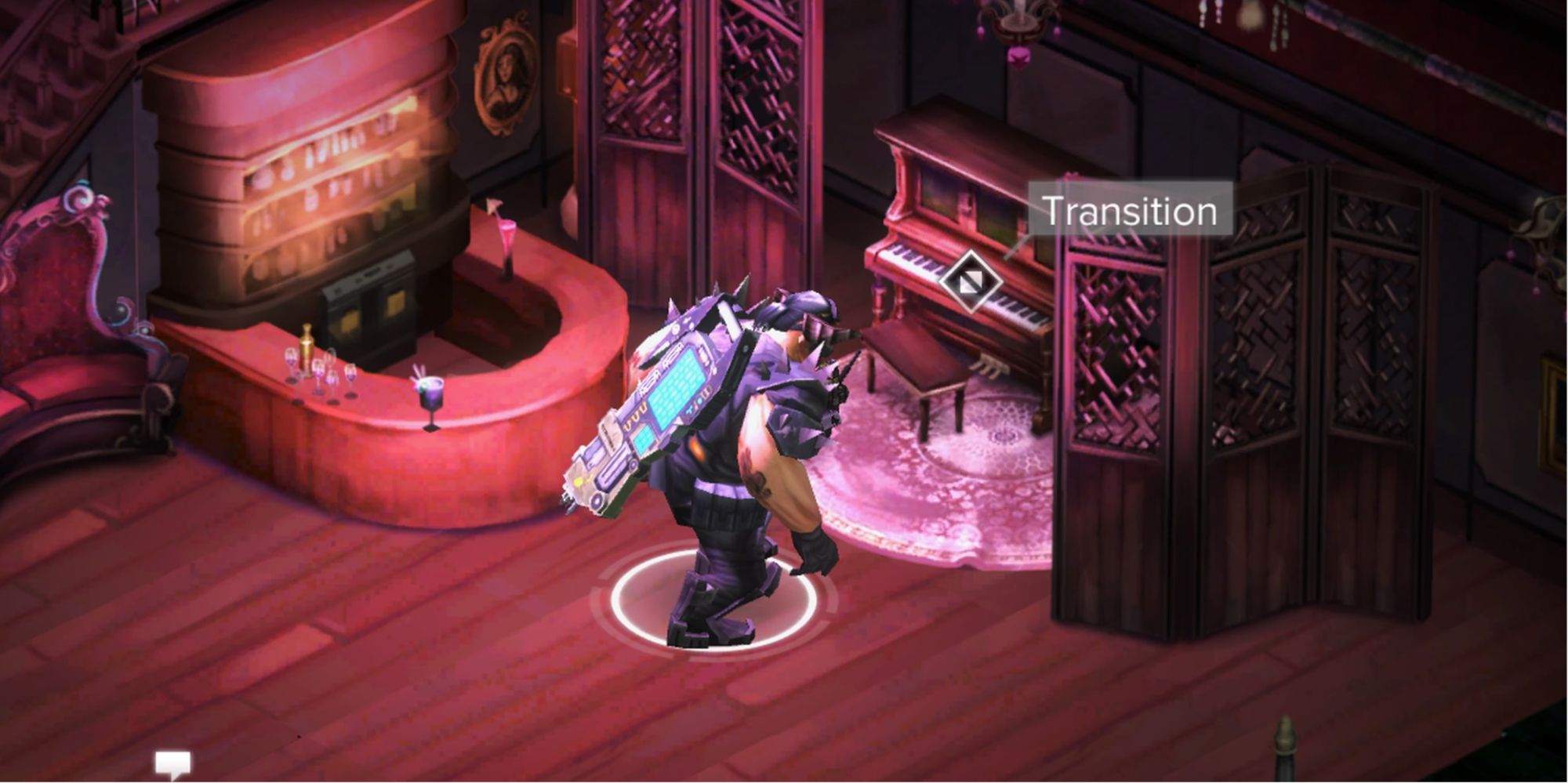 Shadowrun Returns Piano in the Seamtress Union