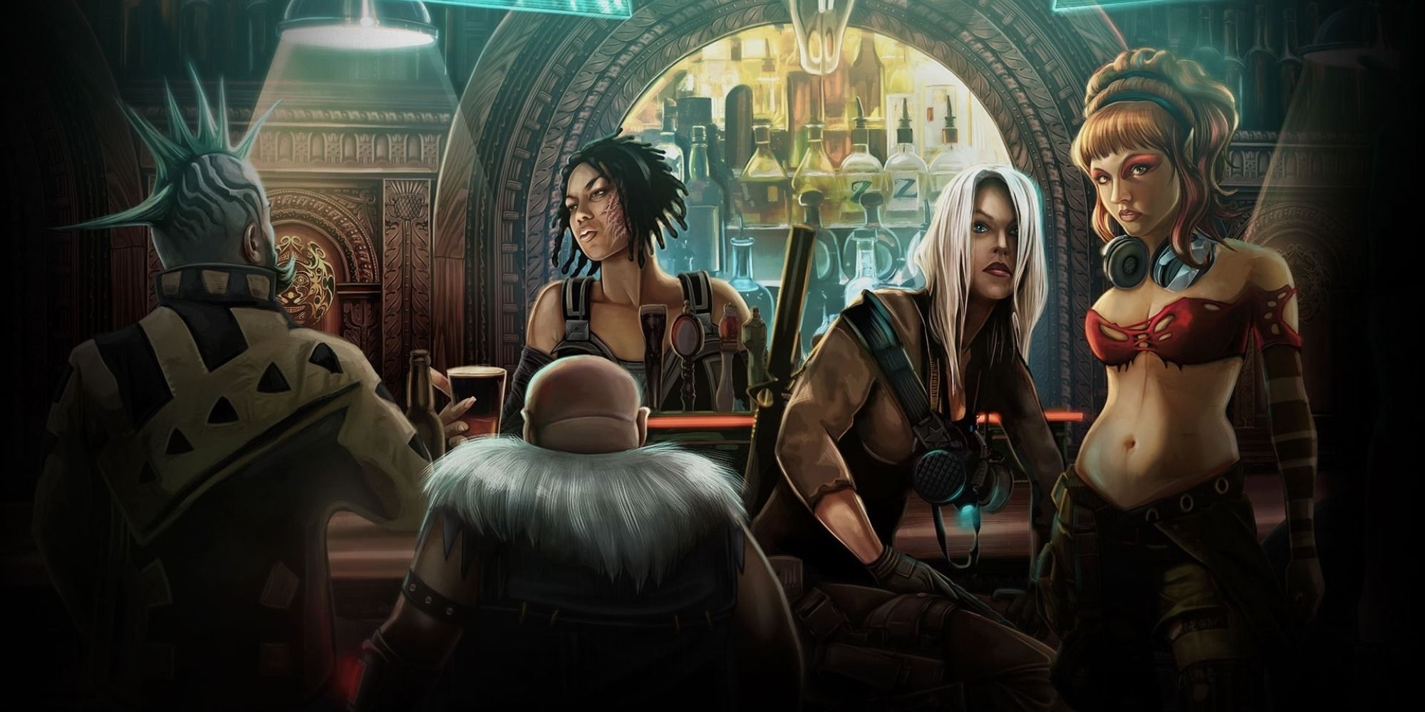 Shadowrun Returns, The Art Book Cover by Echo Chernik