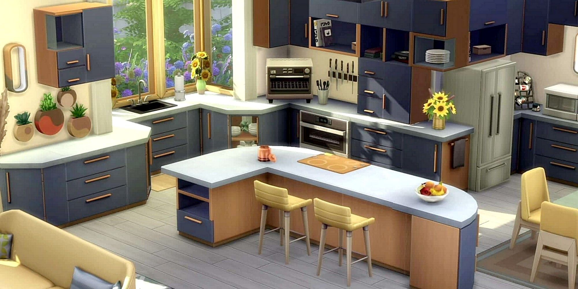 Sims 4 Dream Home Decorator kitchen counters modular