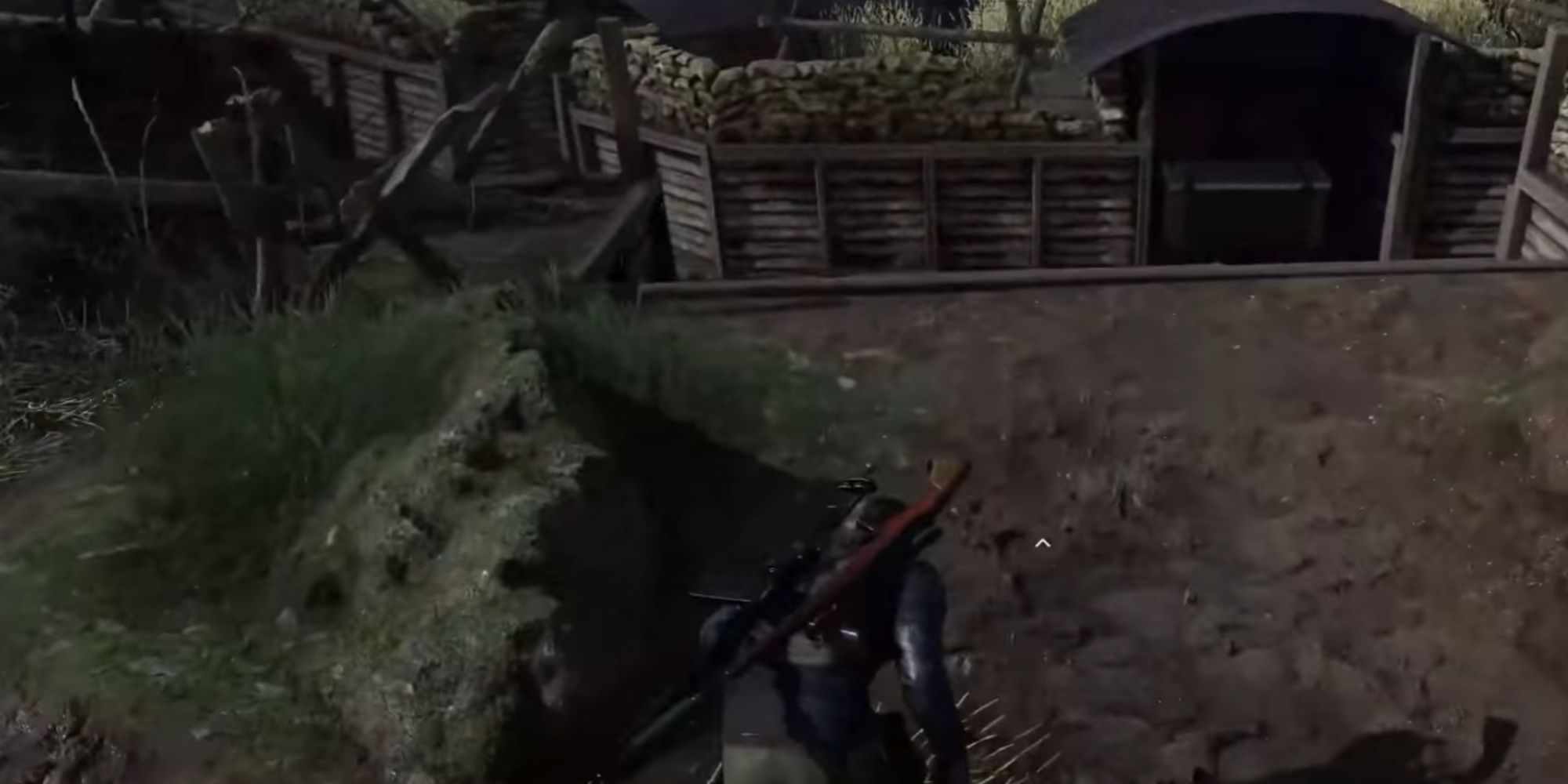 Sniper Elite 5 Trenches Entrance Next To Barricades