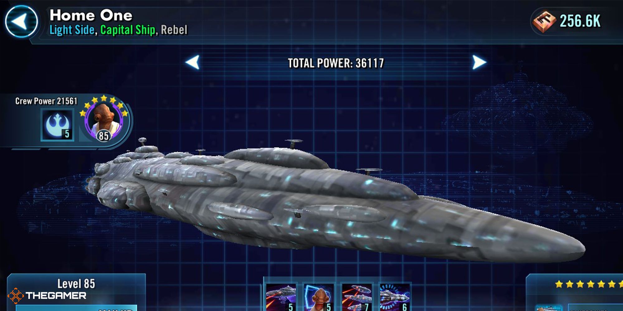Star Wars Galaxy of Heroes - capital ship