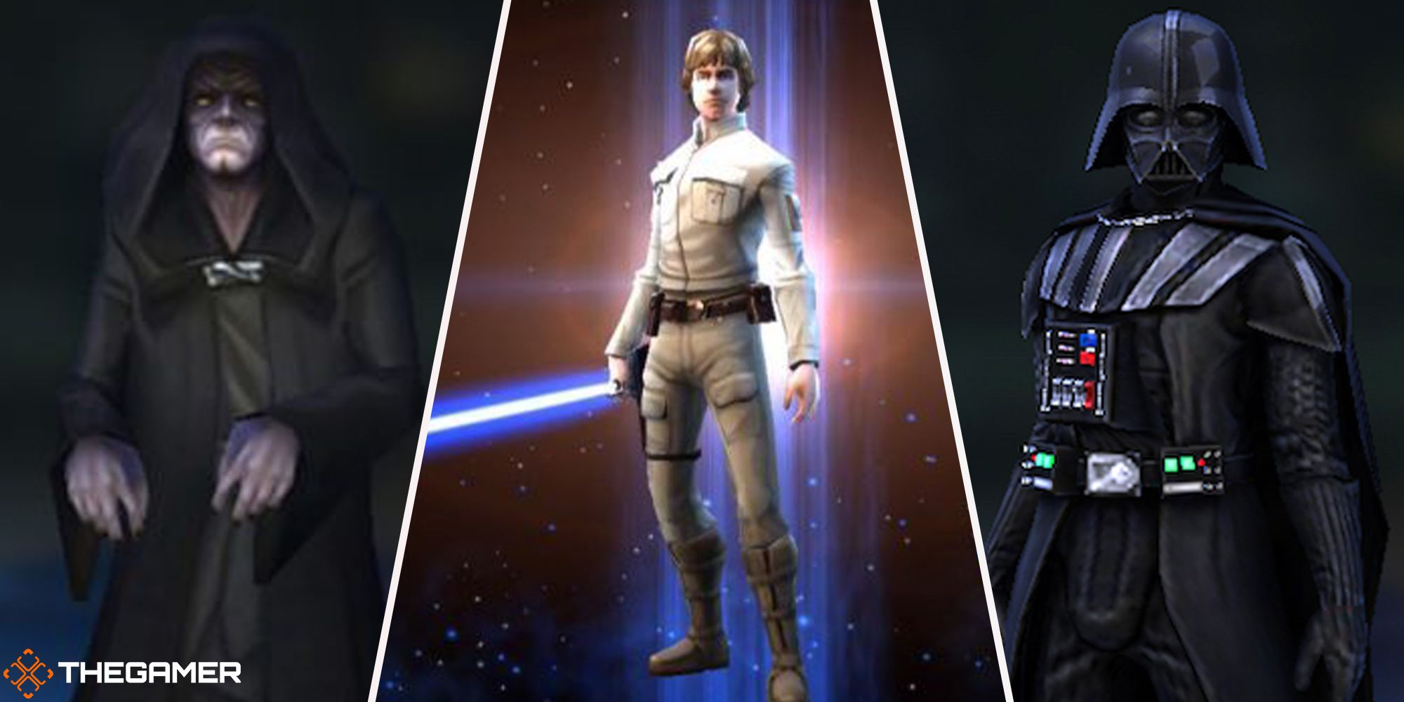 Star Wars Galaxy of Heroes characters