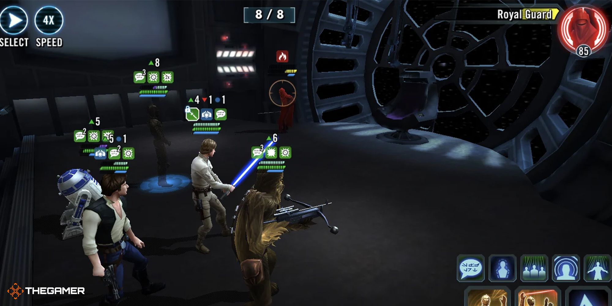 Star Wars Galaxy of Heroes gameplay