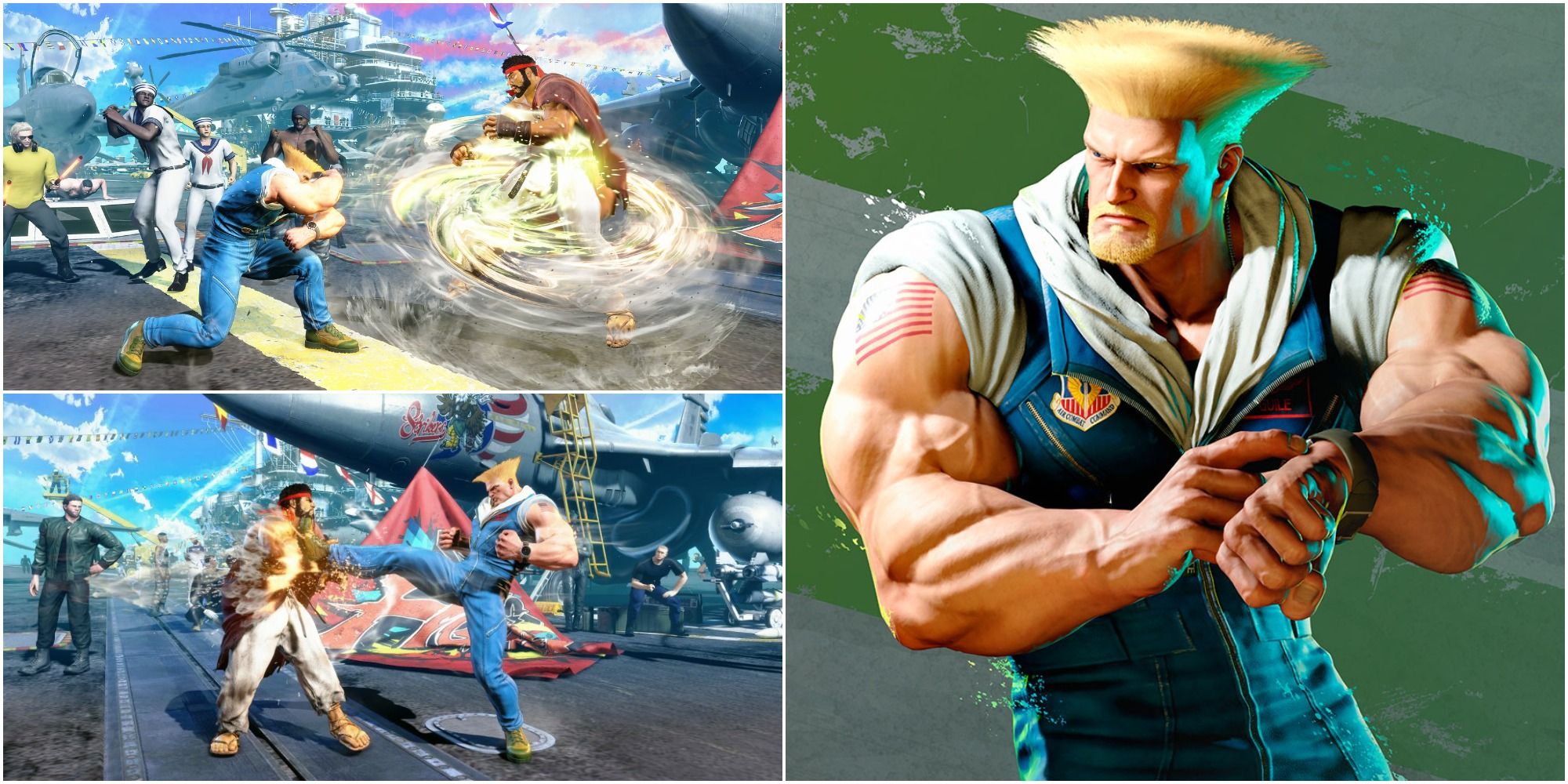 Guile VS. Charlie Nash 