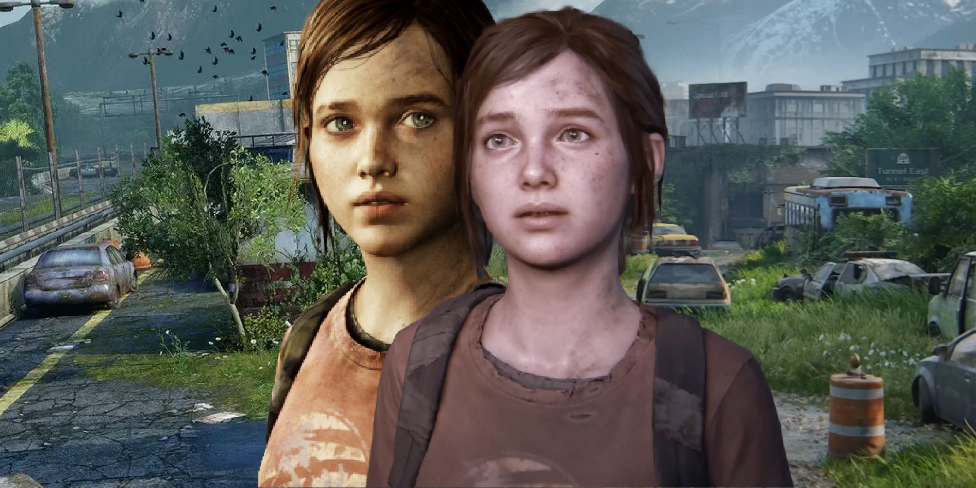 The last of us part 1 remake Ellie before and after