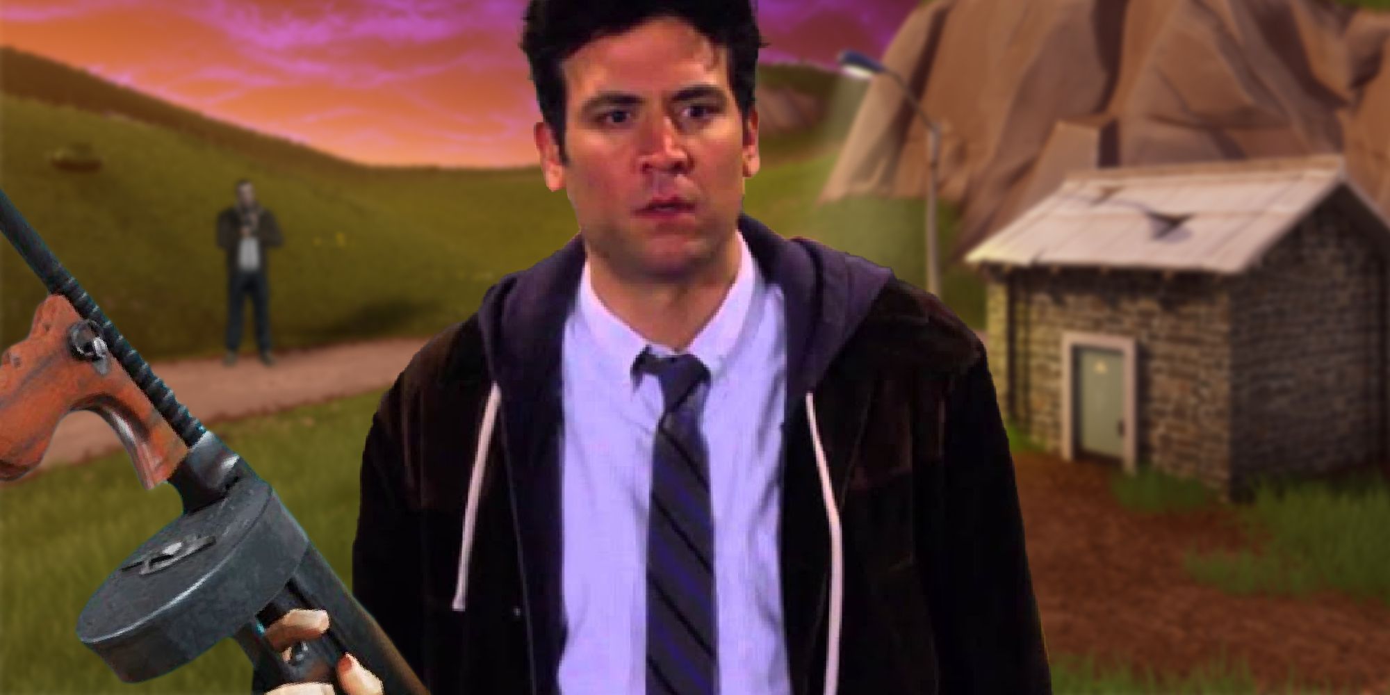 Ted Mosby and Niko in Fortnite