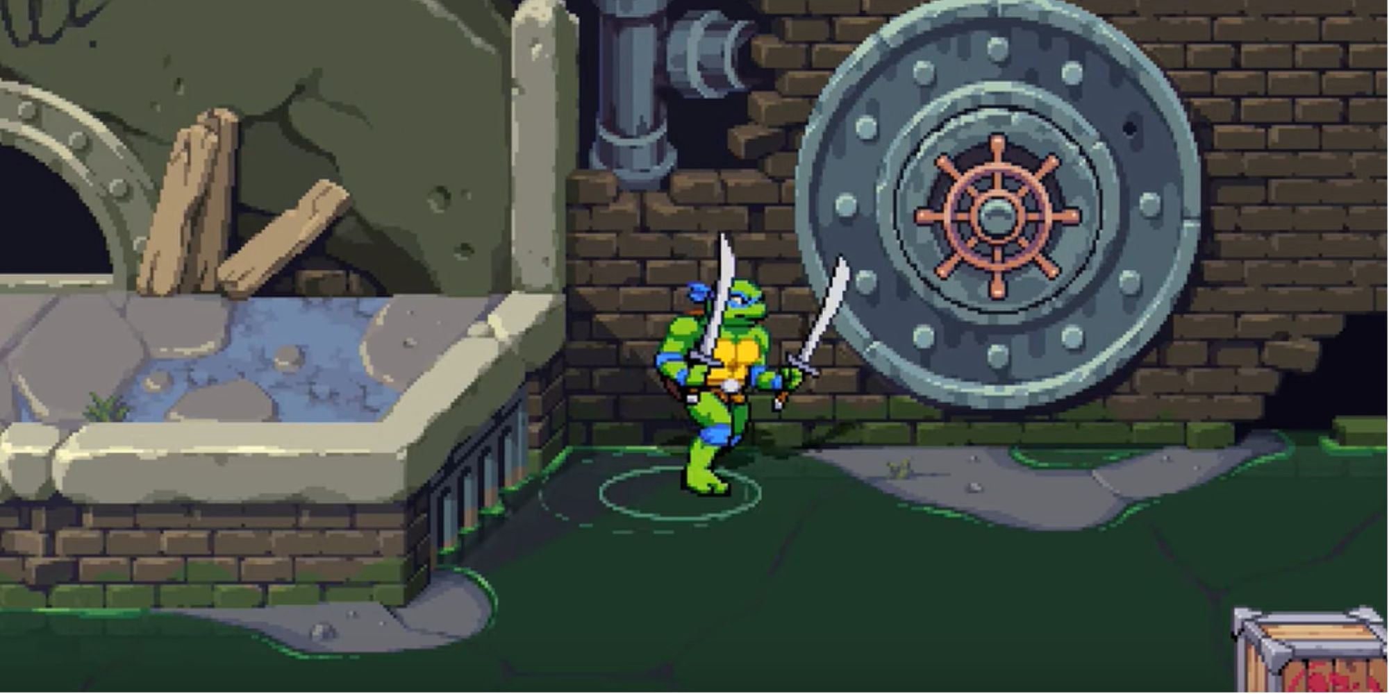 Genghis Frog Cameo Location Cameo in Teenage Mutant Ninja Turtles: Shredder's Revenge