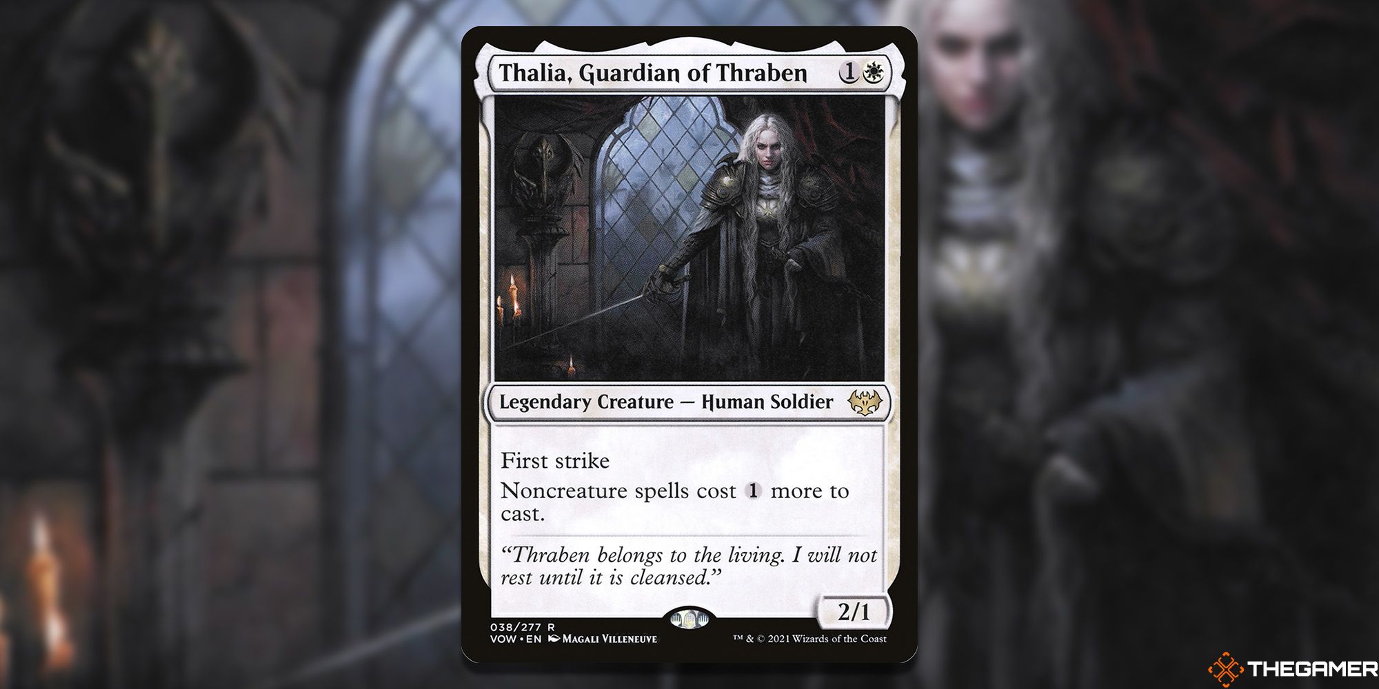 MTG: Thalia, Guardian of Thraben card