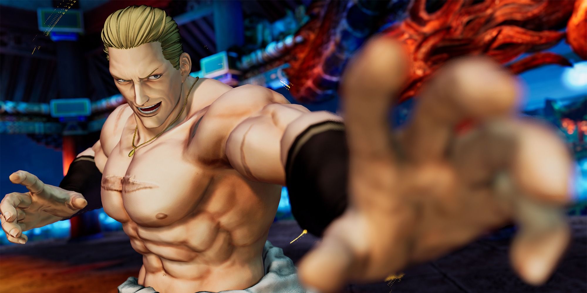 Geese Howard in The King of Fighters 15