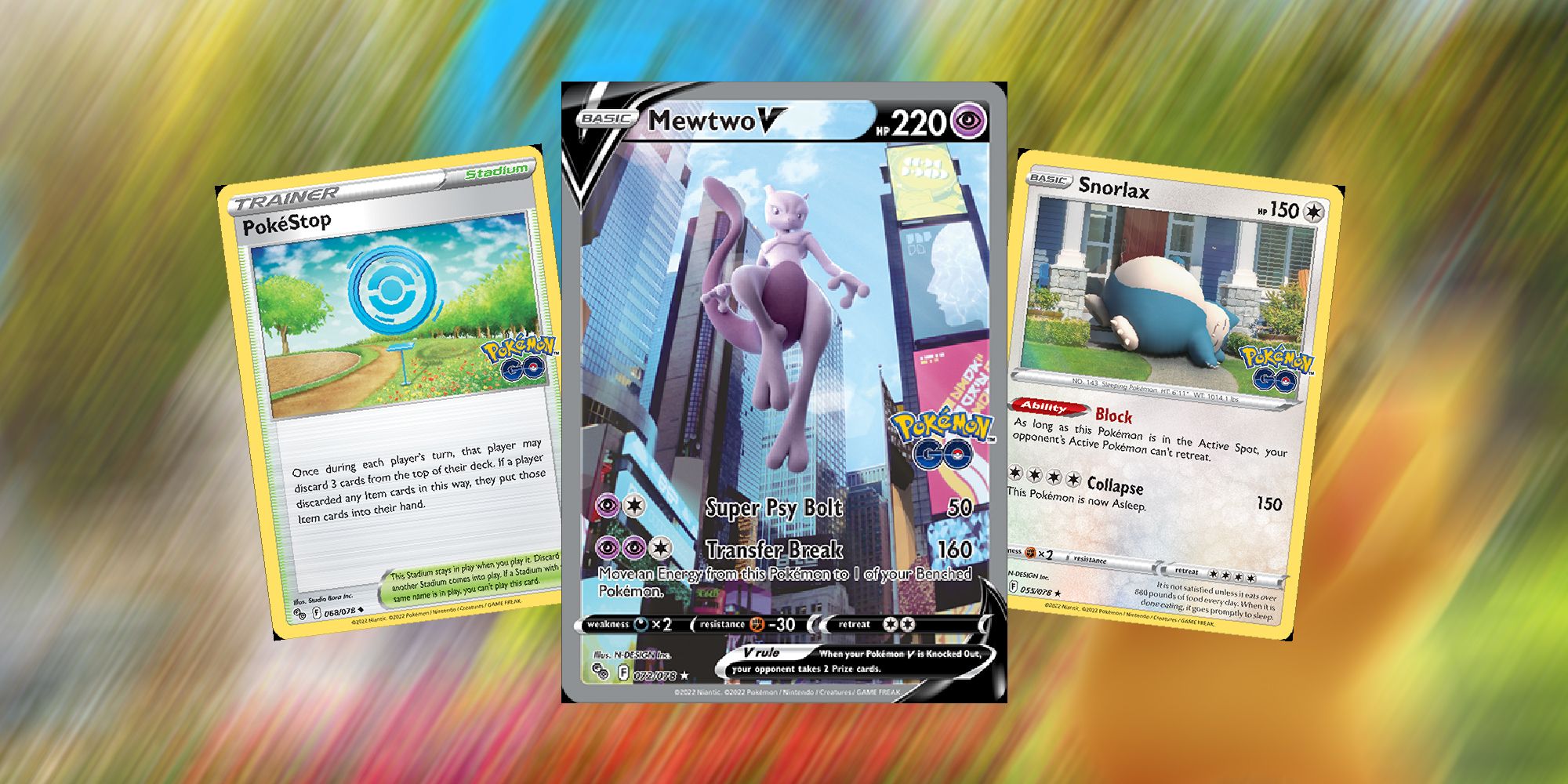 More Pokemon GO TCG Cards Have Been Revealed, Mewtwo V Special Art