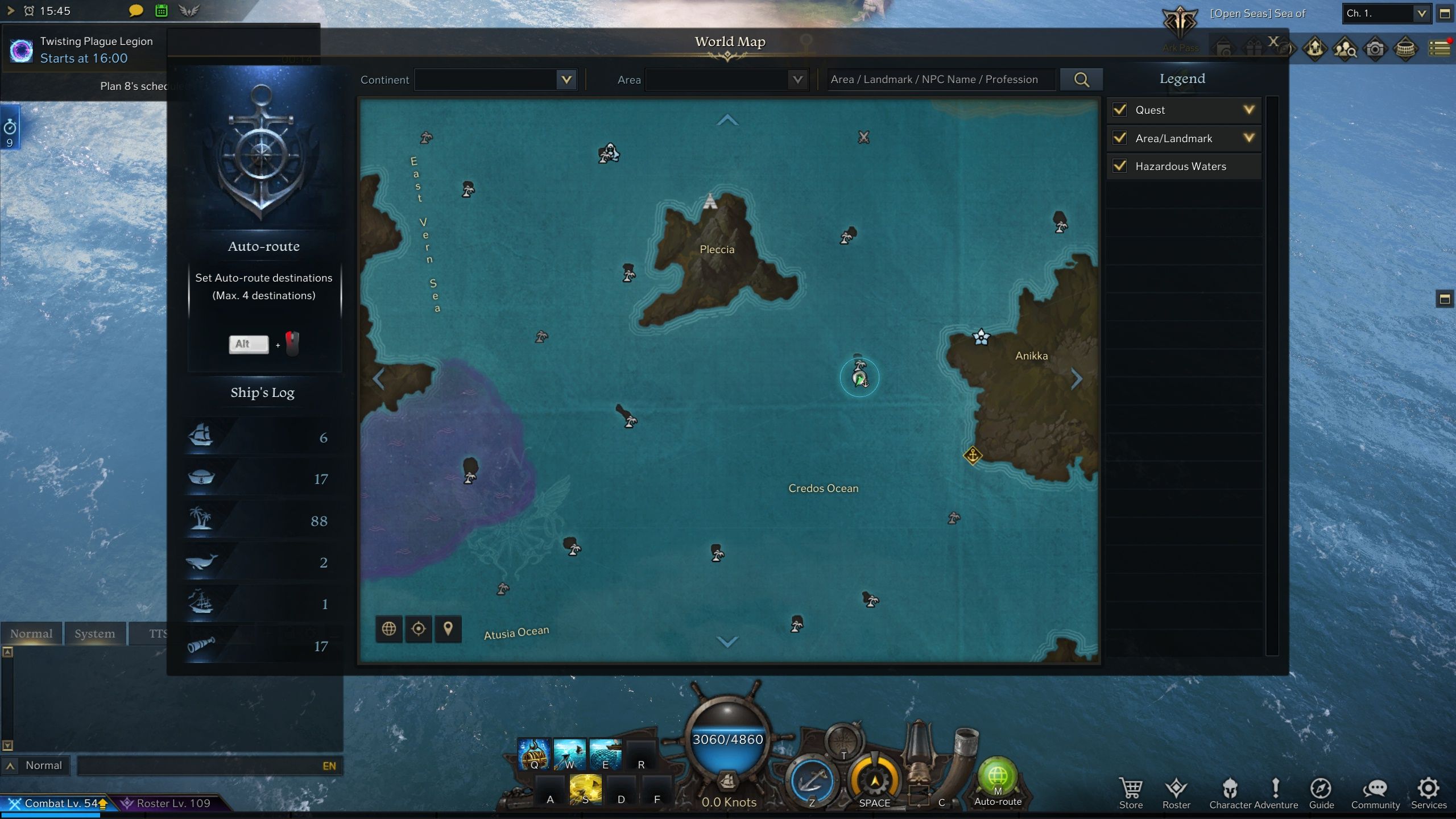 Lost Ark Turtle Island Map location