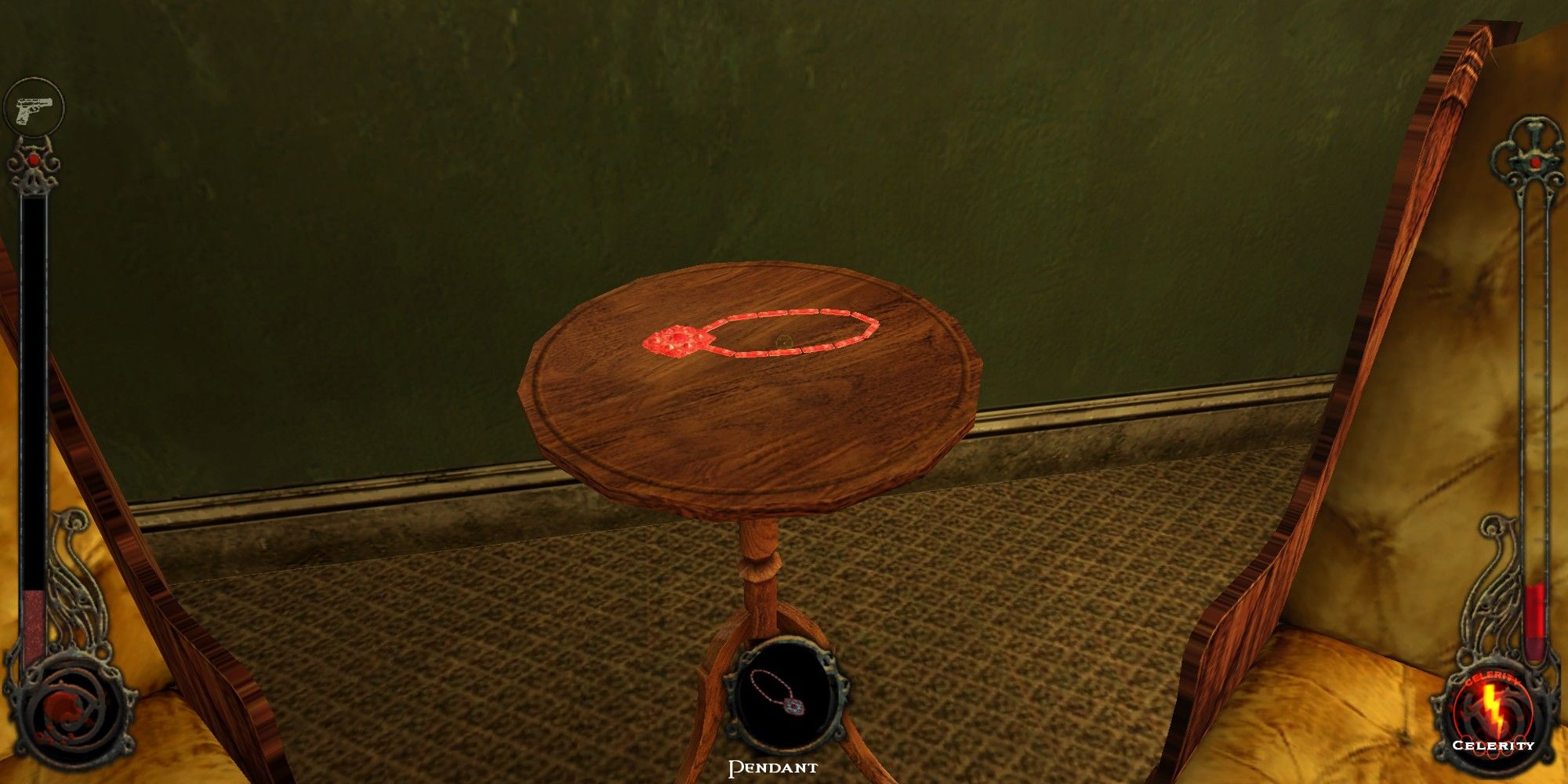 The pendant in the Ocean House Hotel in Vampire: The Masquerade - Bloodlines