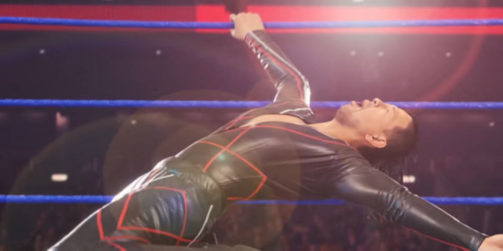 WWE 2K22 character pose