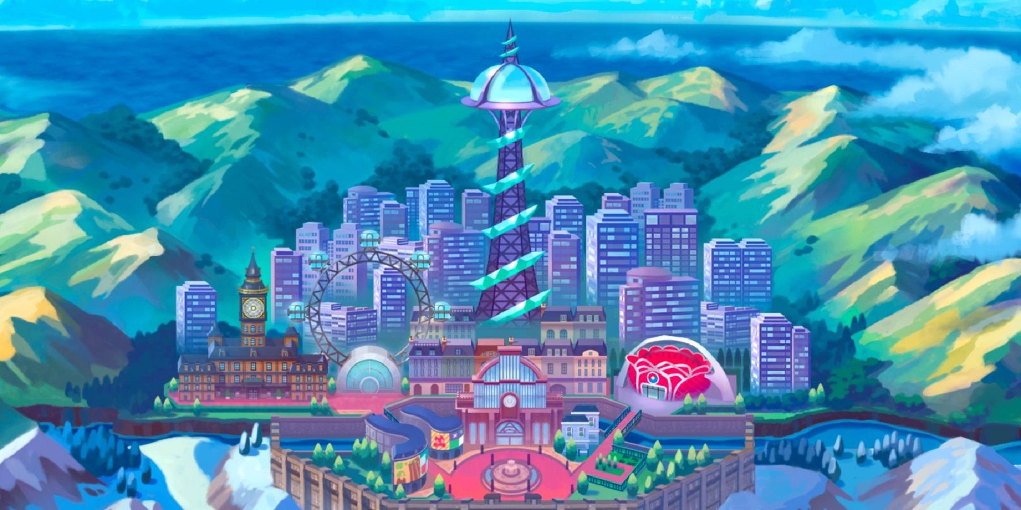 pokemon anime cities