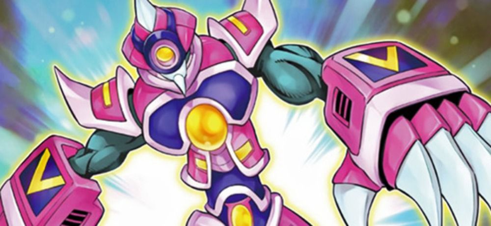 Yu-Gi-Oh card art for Vision Hero Faris