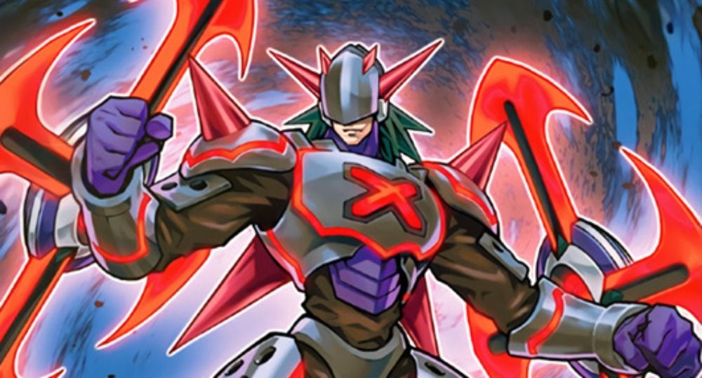 Yu-Gi-Oh card art for Xtra Hero Cross Crusader