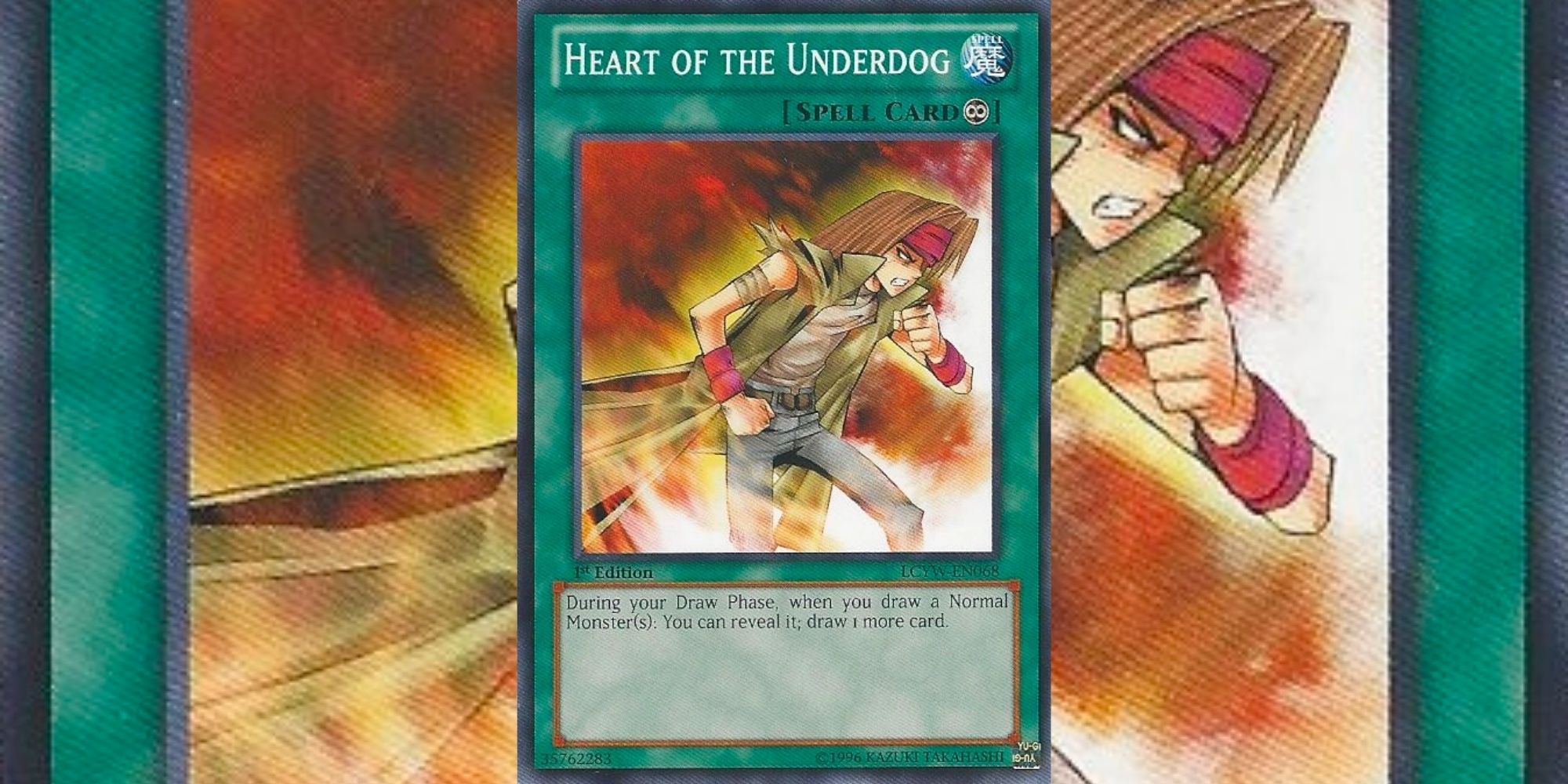 Heart of the Underdog card in Yu-Gi-Oh