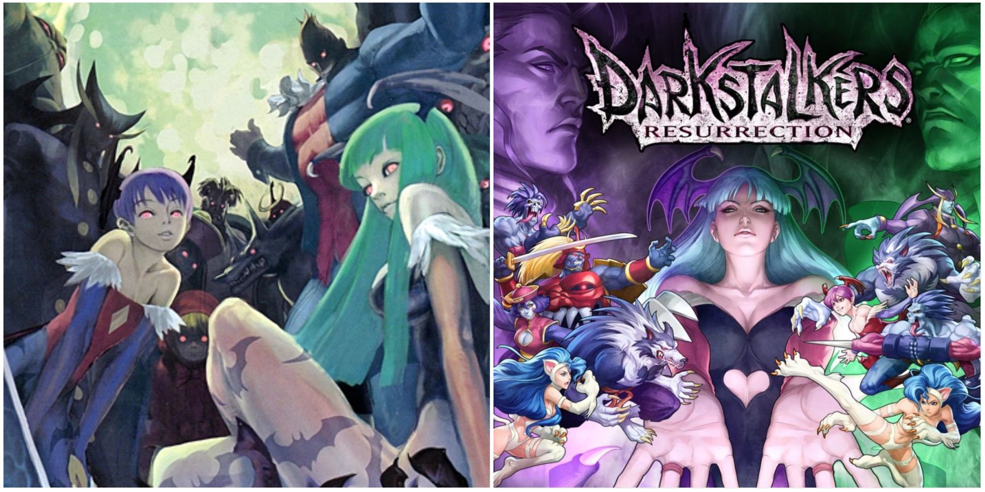 darkstalkers collection covers