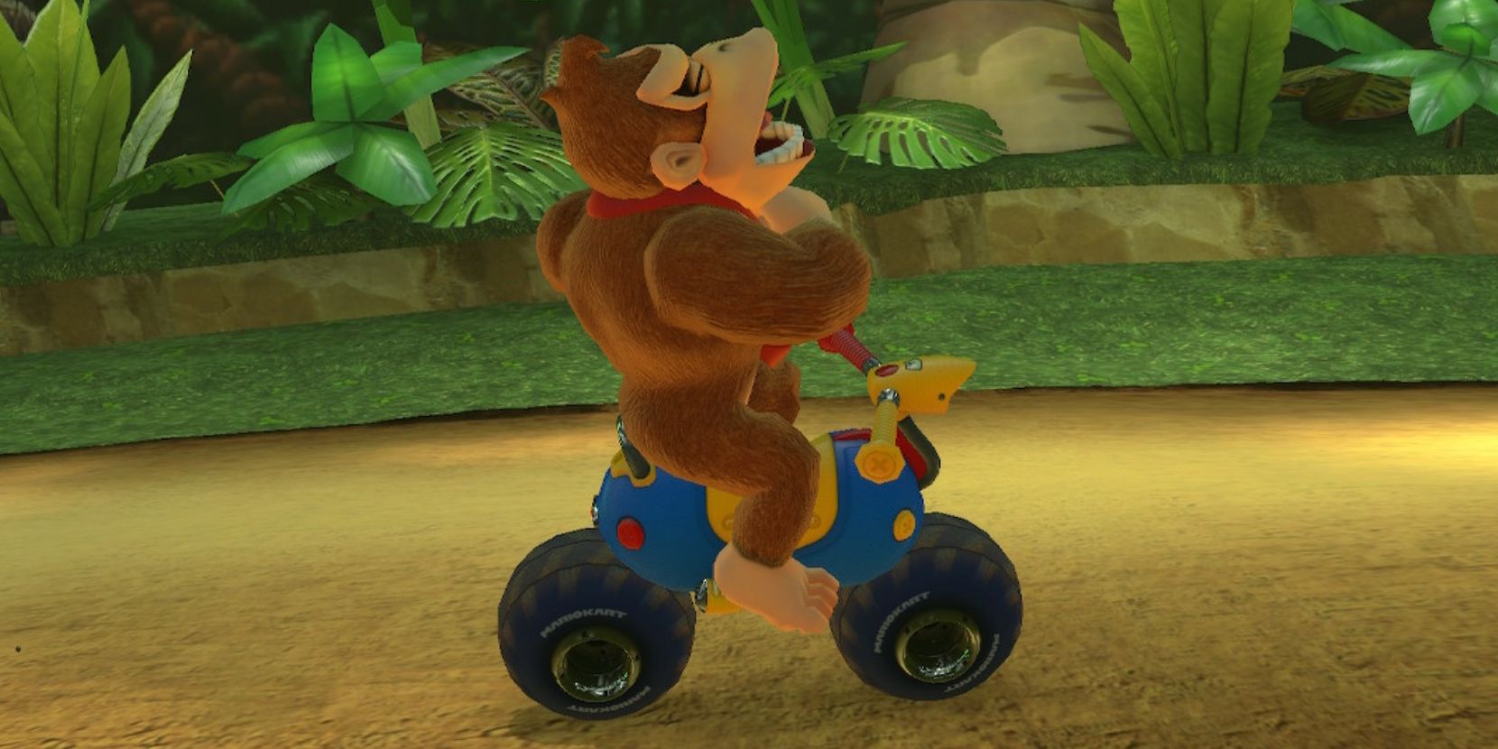 donkey kong on mr scooty mario kart 8