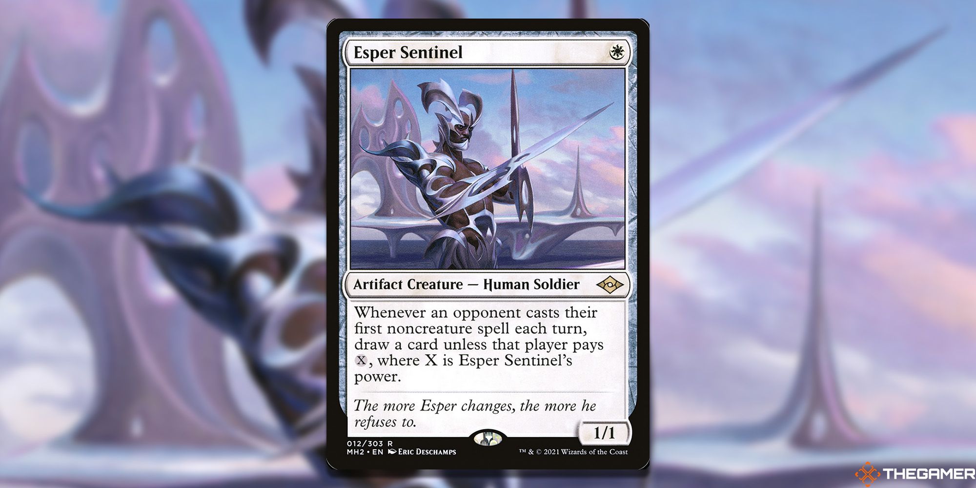 esper sentinel full card and art background