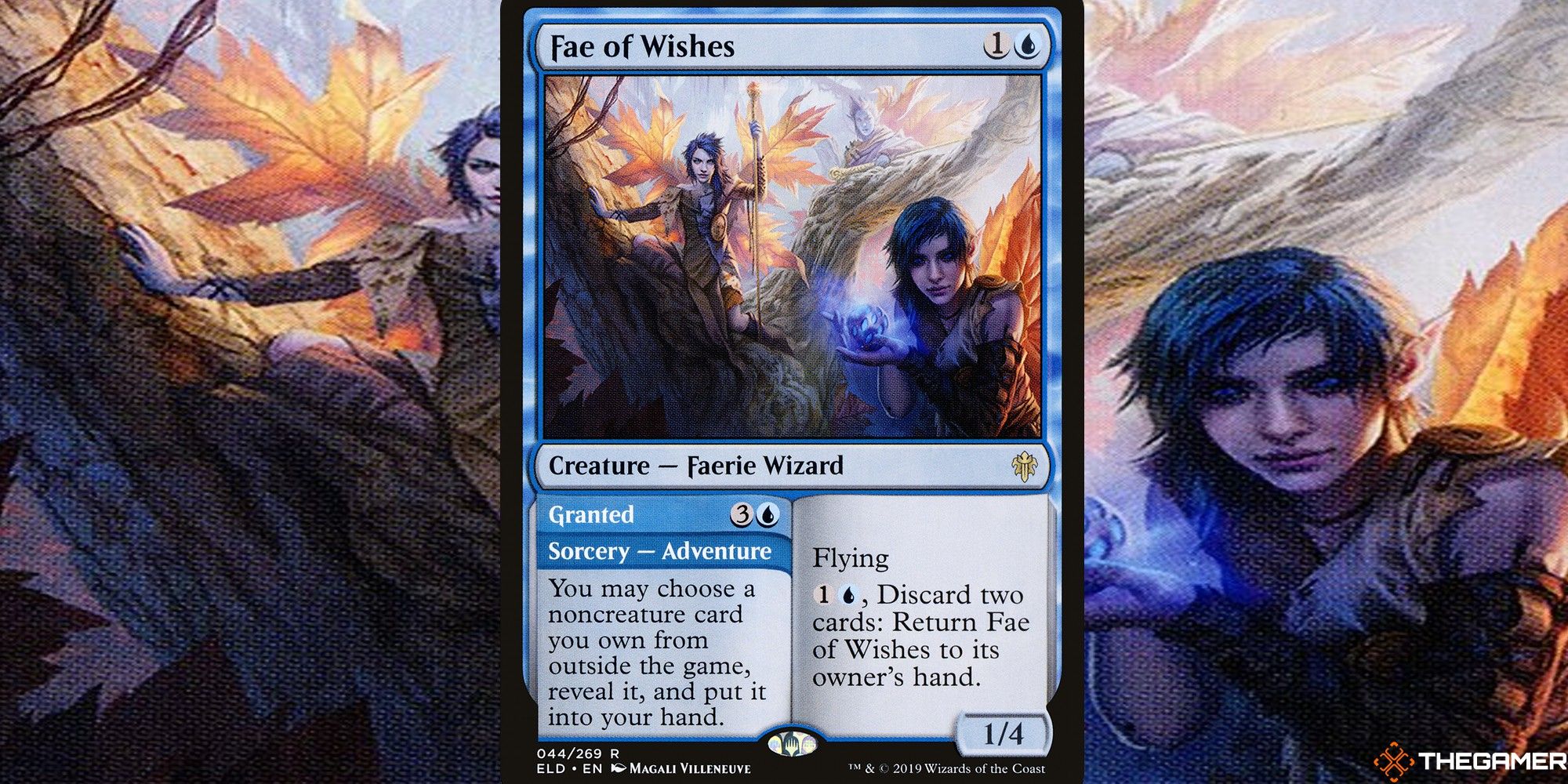 fae of wishes full card with art background