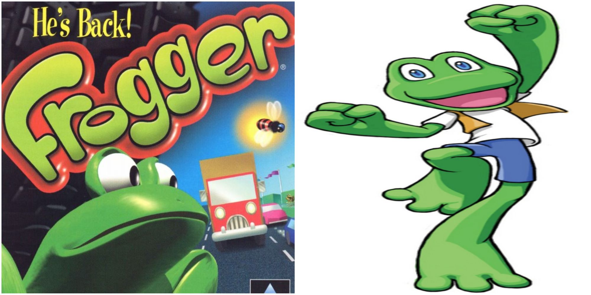 frogger cover & character