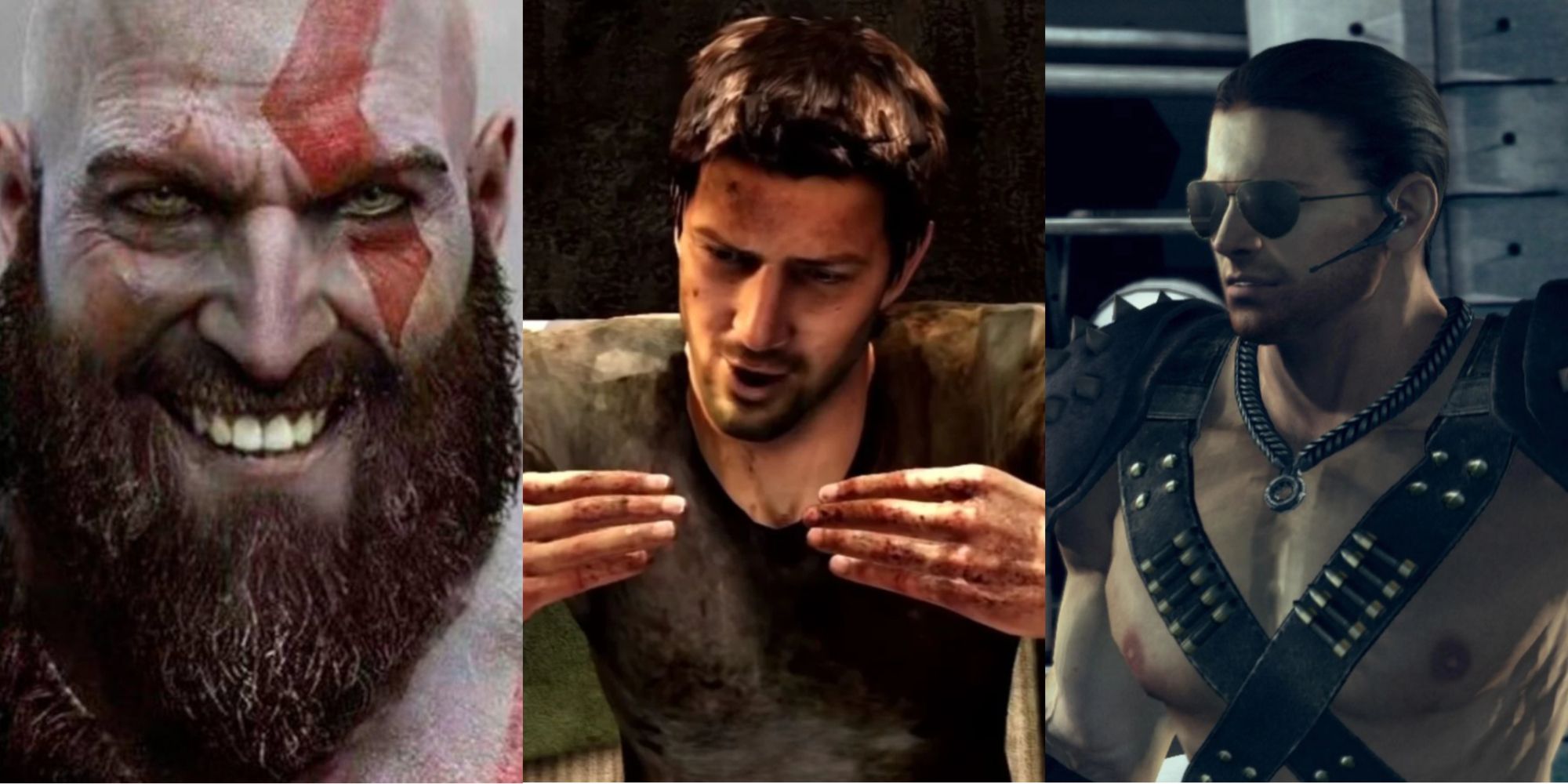 Good Stuck On An Island - Featured Kratos, Nathan Drake, Chris Redfield