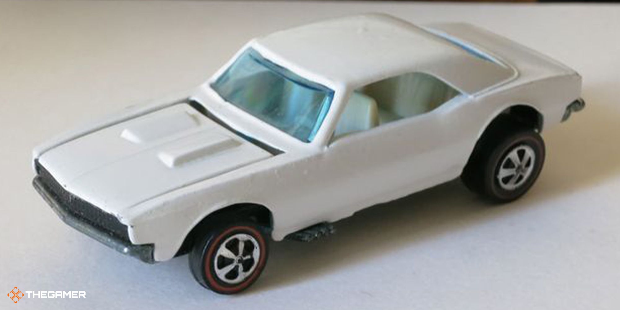 hot wheels White Enamel Custom Camaro