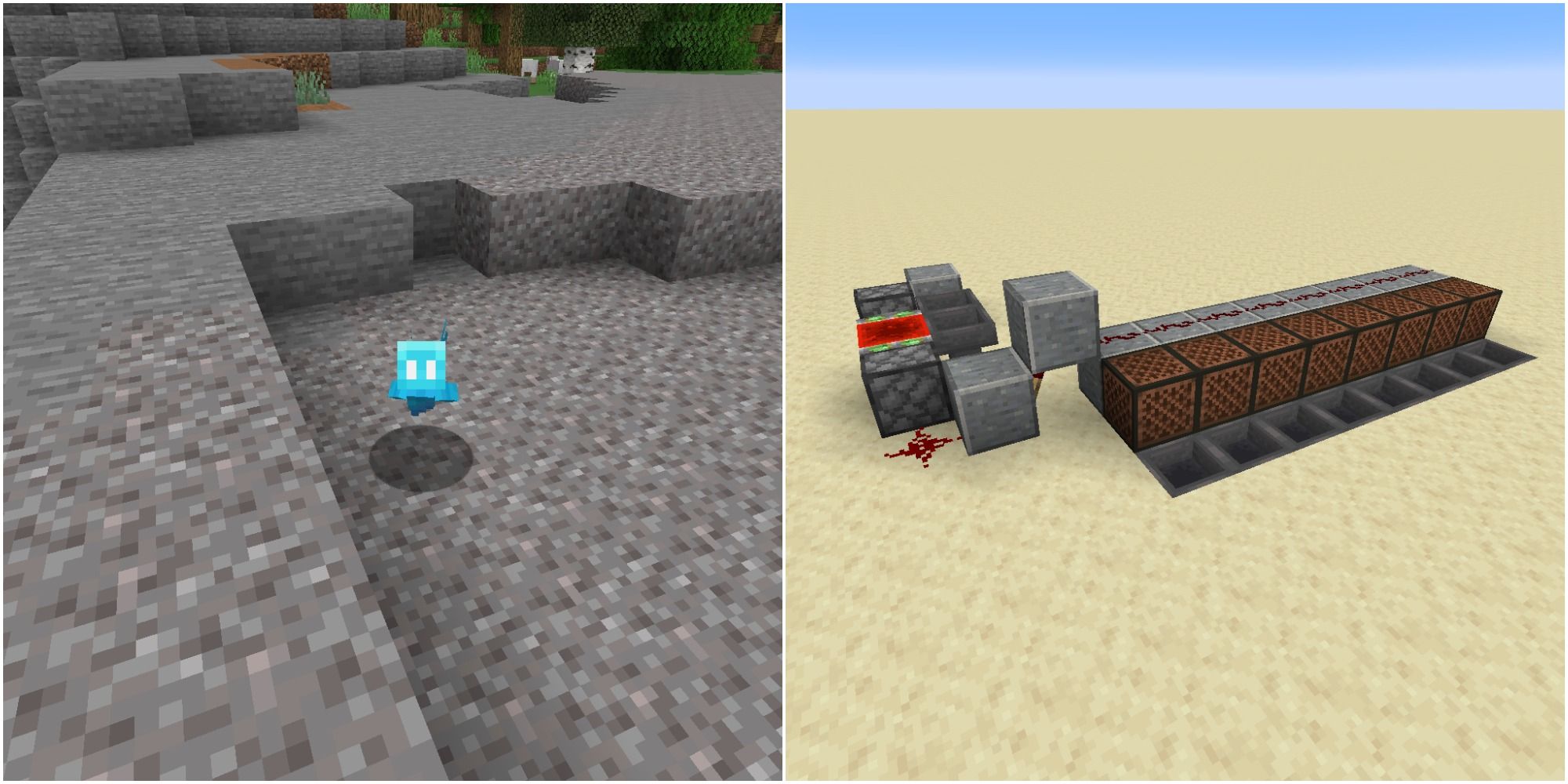 How to move everything in a chest at once in Minecraft