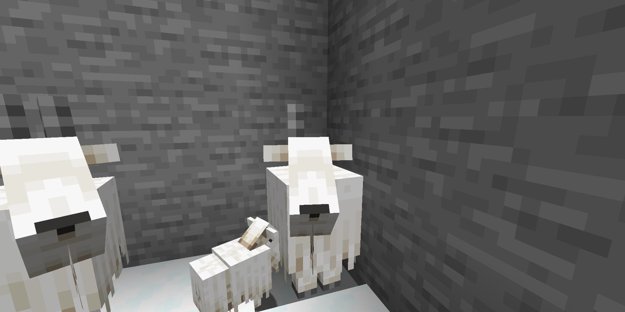 minecraft one-horned goat