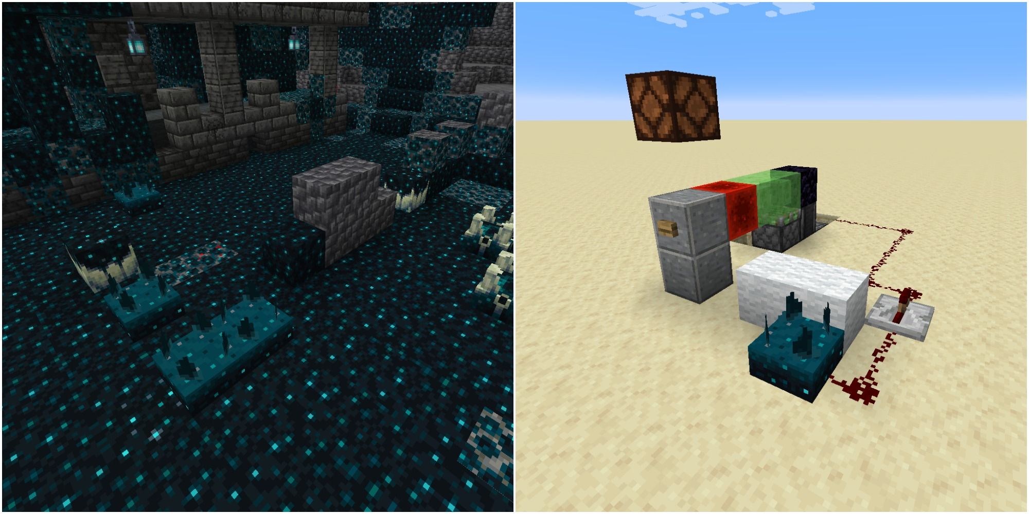 Minecraft's Deep Dark sculk brings a new way to farm XP