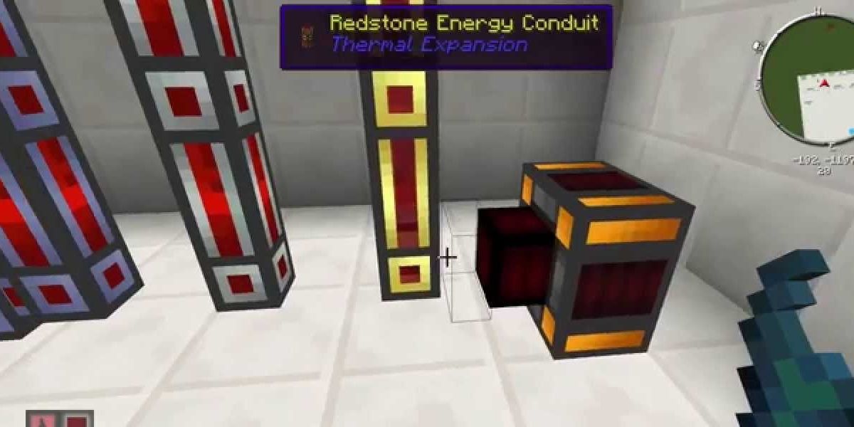 Minecraft Thermal Dynamics Engineering Mod Redstone Conduit