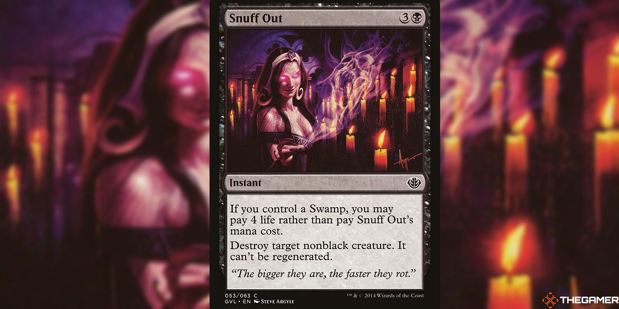 mtfg snuff out full card and art background