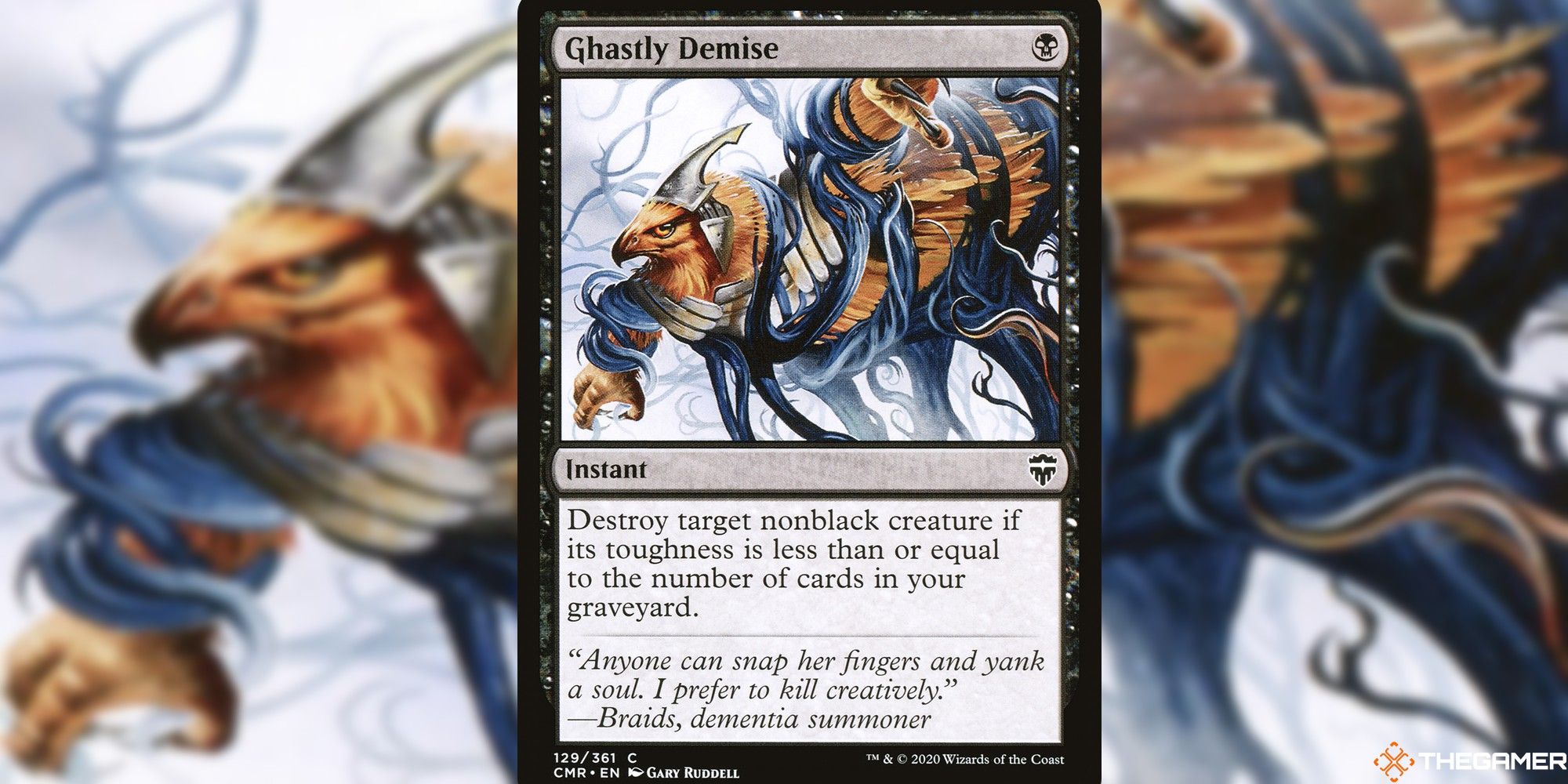 mtg-ghastly-demise full card and art background