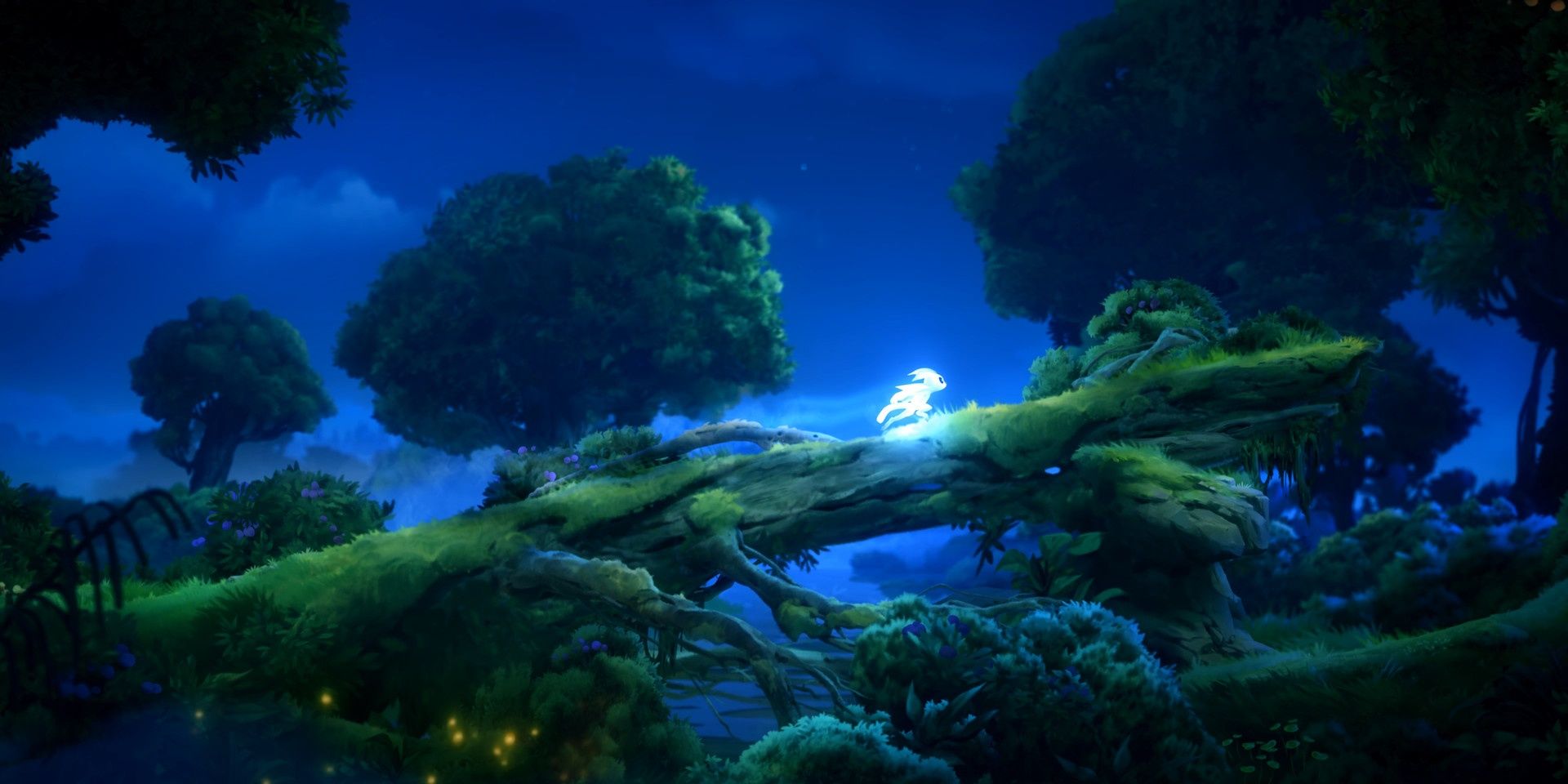 A screenshot showing gameplay in Ori and the Will of the Wisp