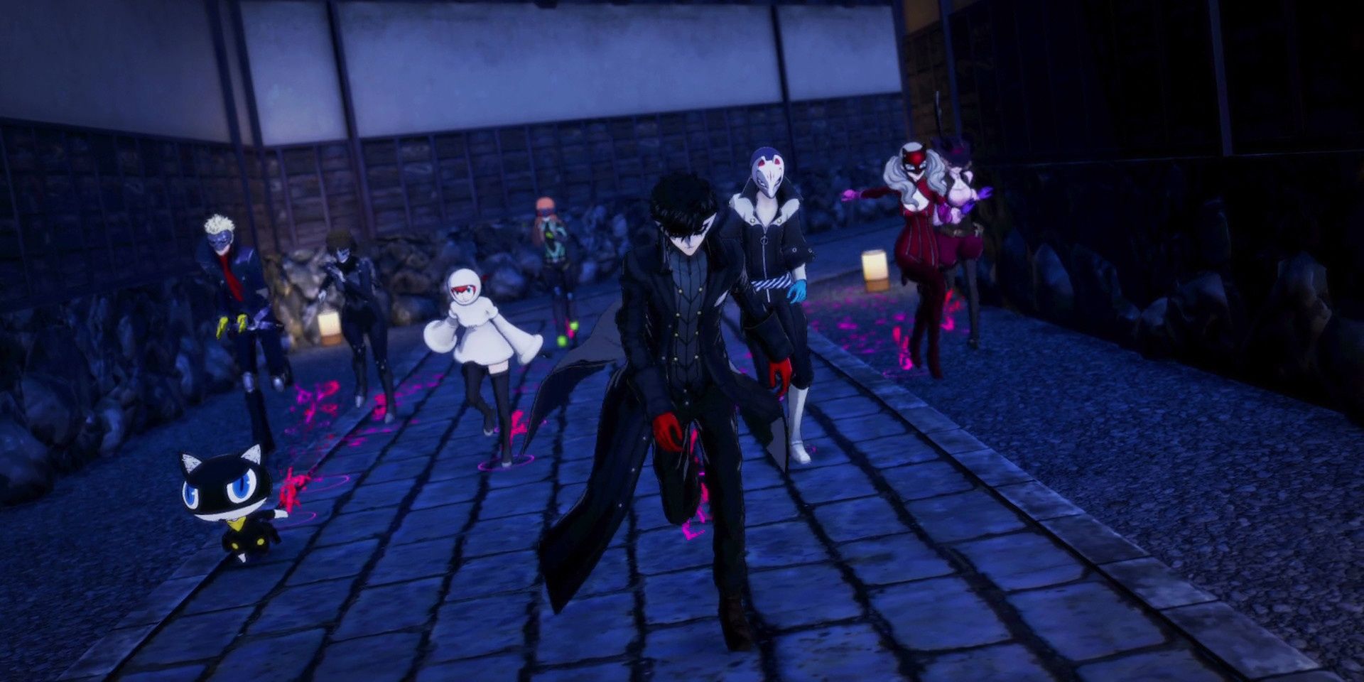 A screenshot showing gameplay in Persona 5 Strikers