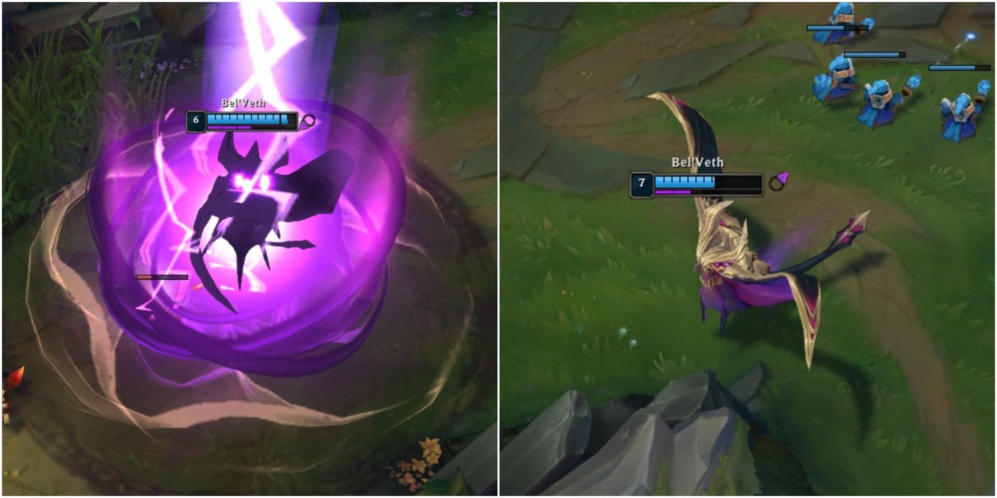 League Of Legends Bel'Veth True Form Transformation In Game