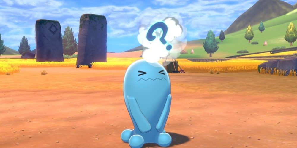 A Wobbufet using Amnesia in Pokemon Sword & Shield