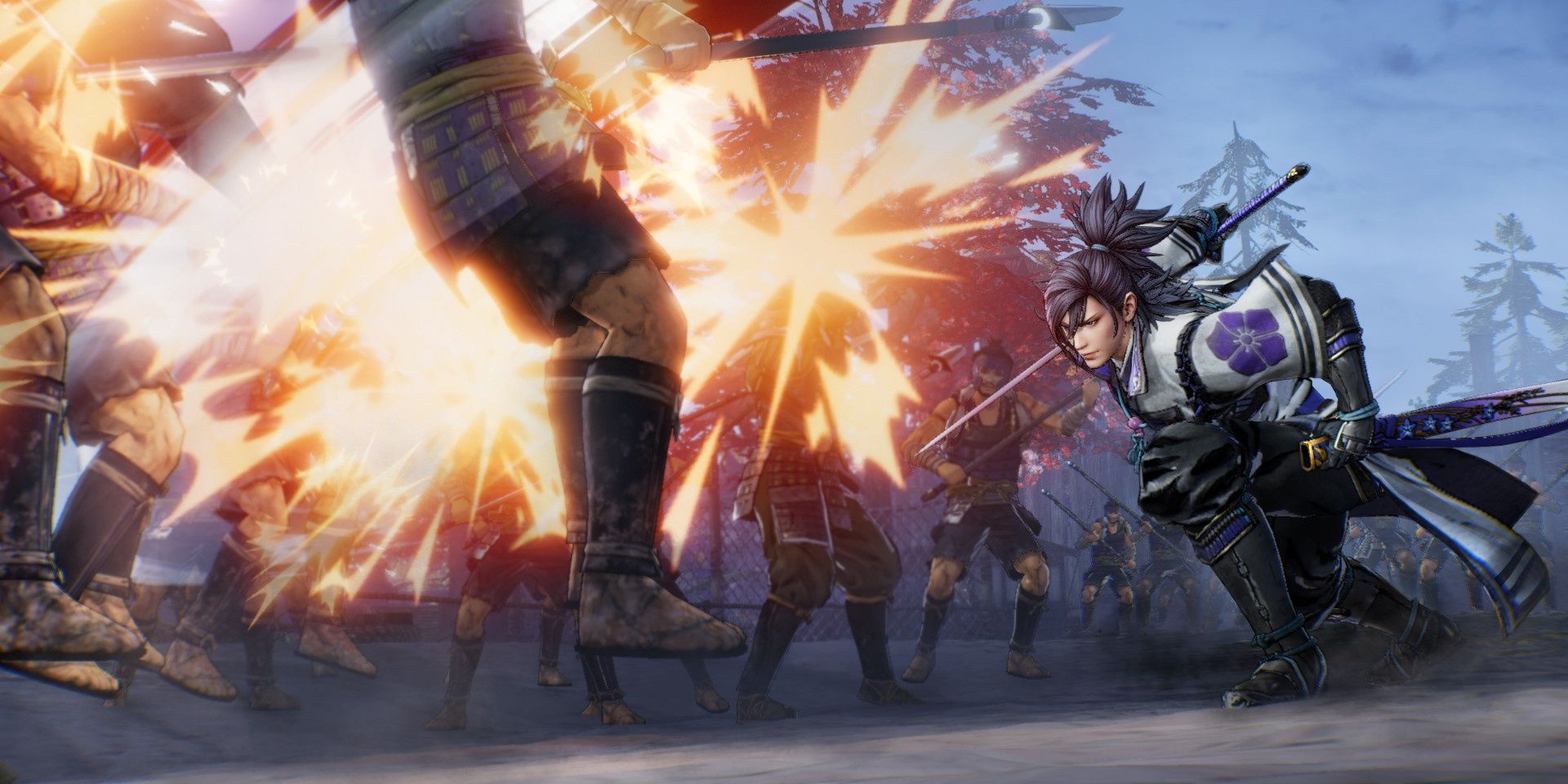 A screenshot showing gameplay in Samurai Warriors 5