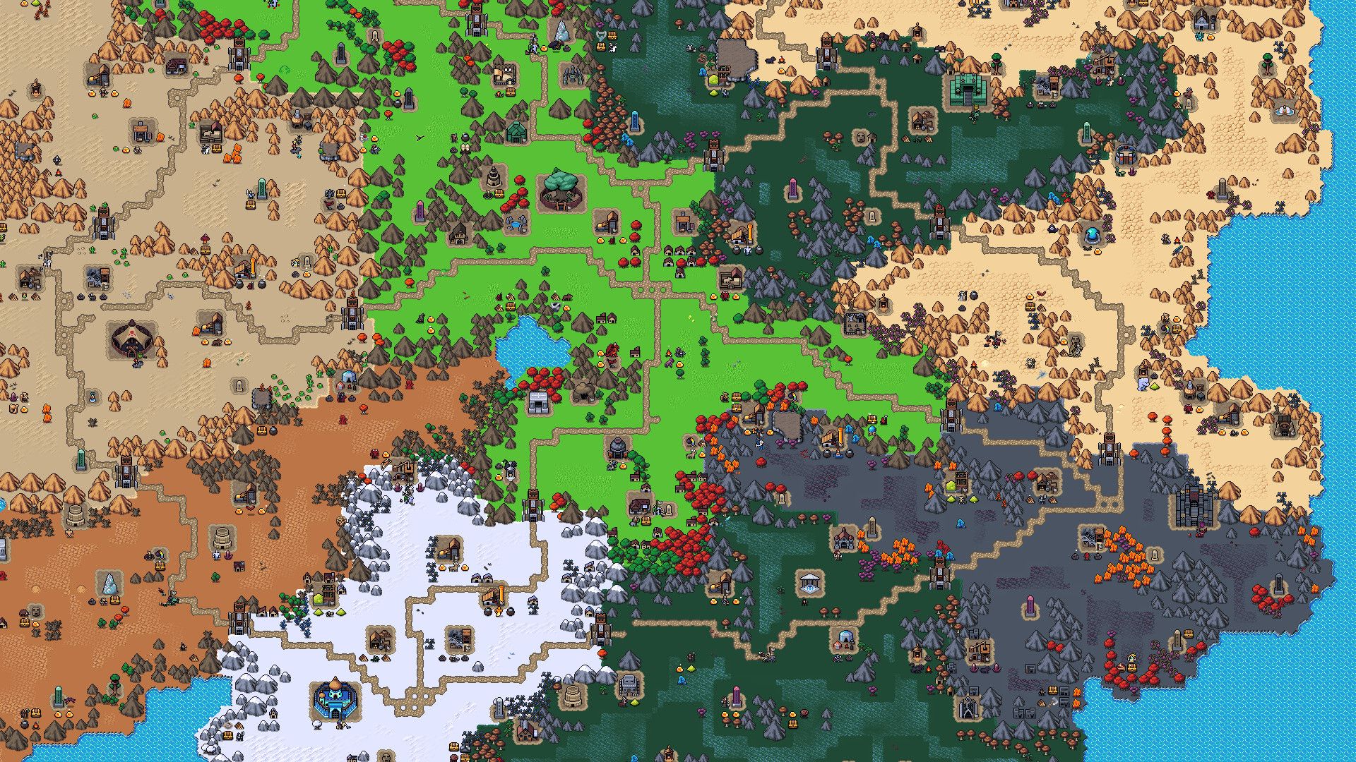 Hero's Hour Zoomed out image of a large map 