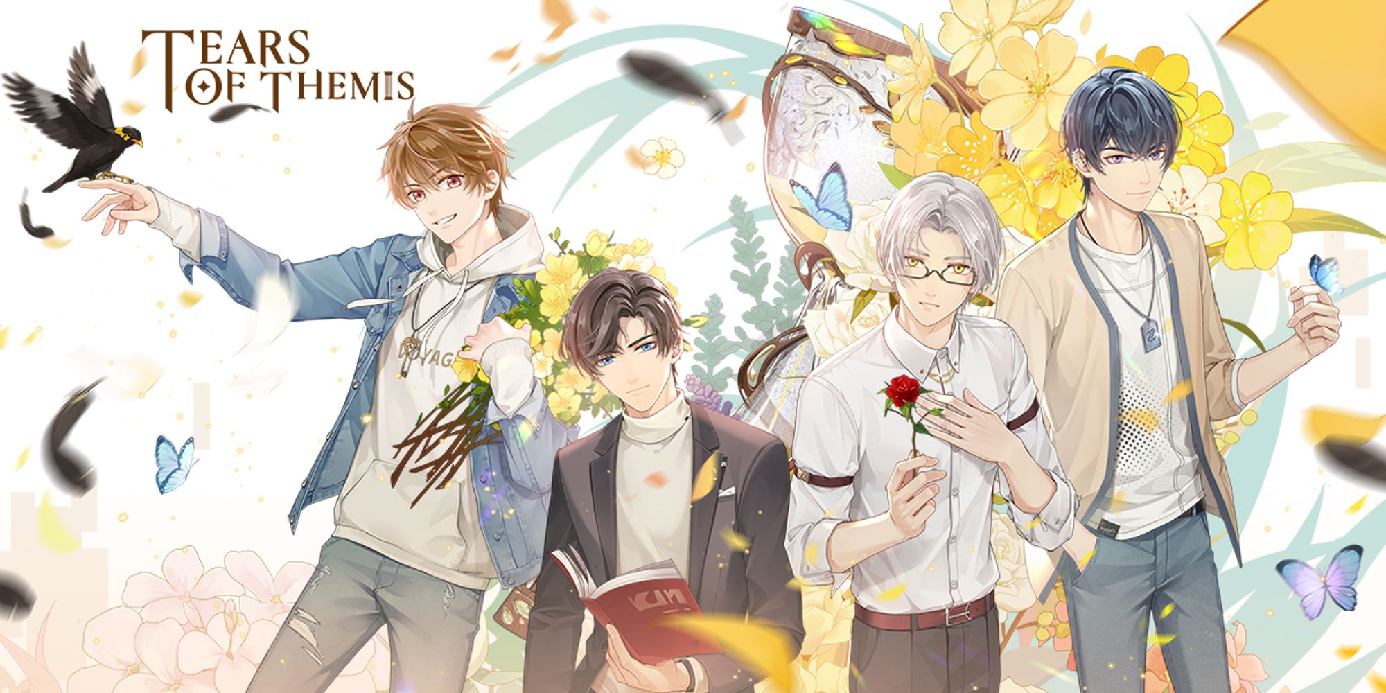 official art with tears of themis characters