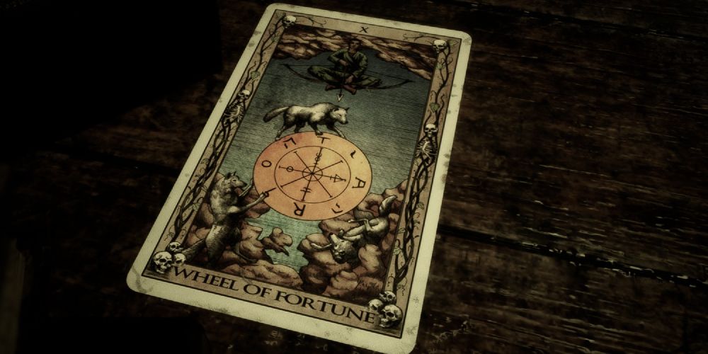the quarry wheel of fortune tarot card