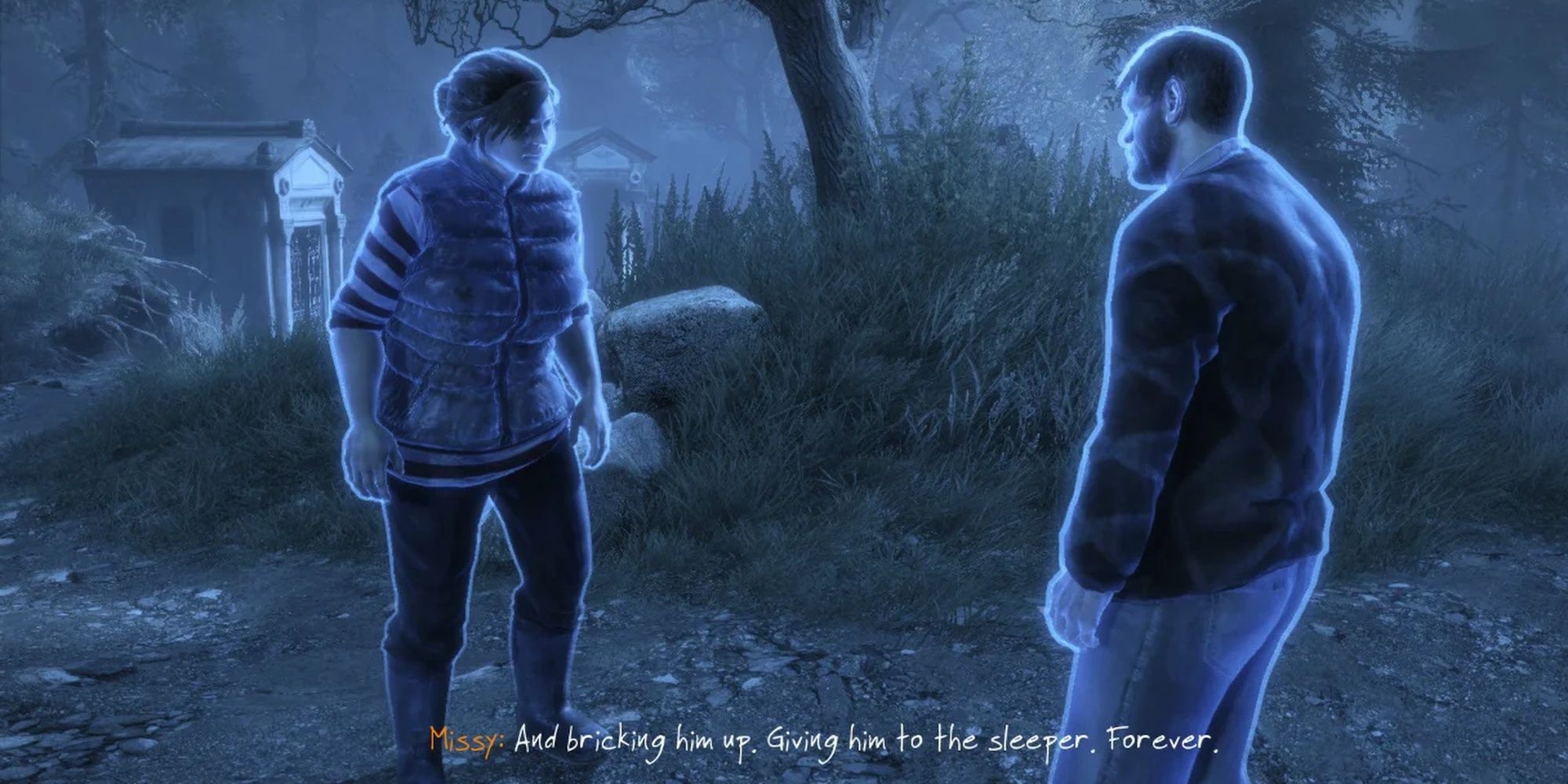 The Vanishing Of Ethan Carter: Ethans Family Discussing The Sleeper