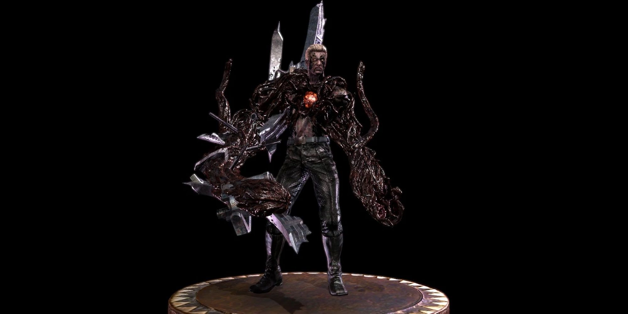 Resident Evil 5: Unlockable Rare Wesker Figurine