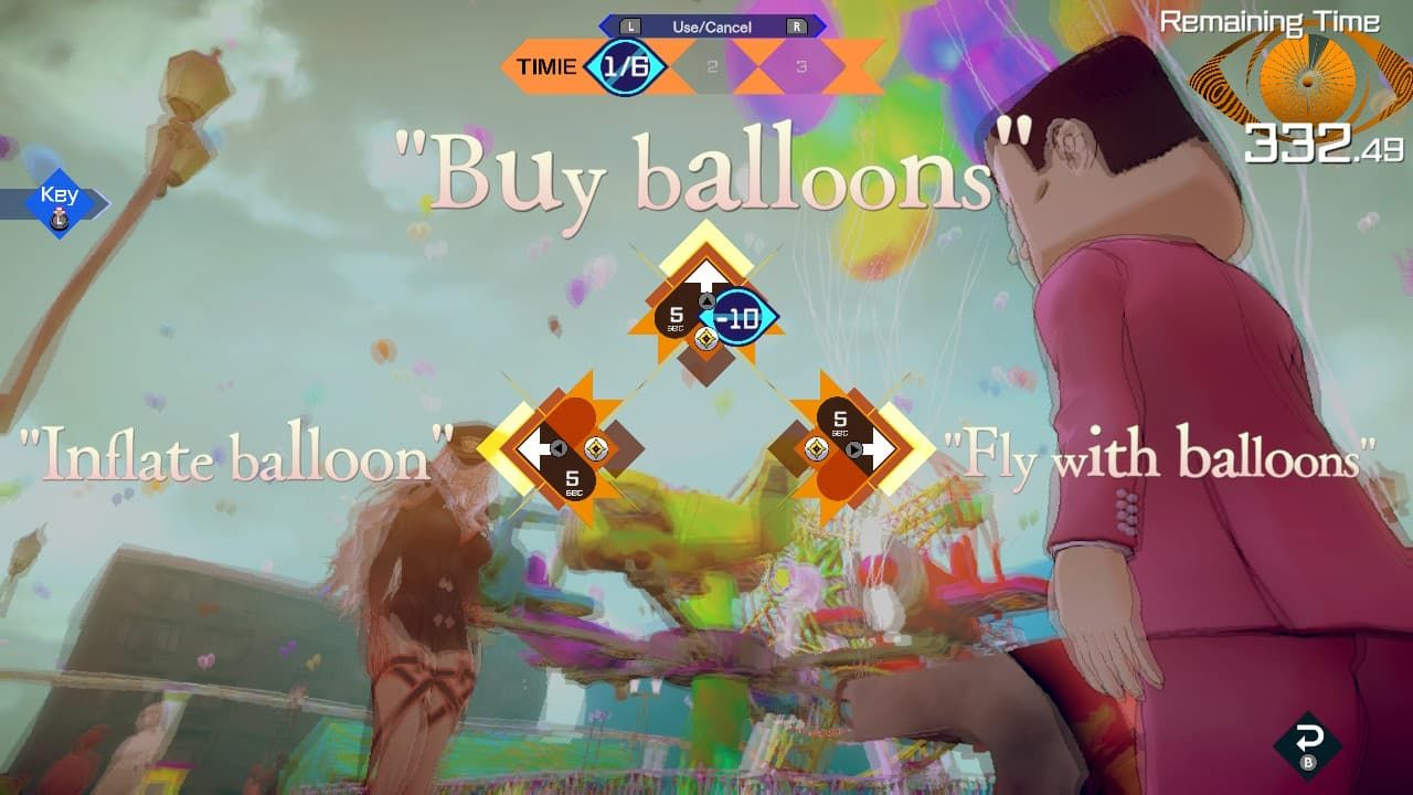 AI The Somnium Files Nirvana Initiative The Balloon Seller