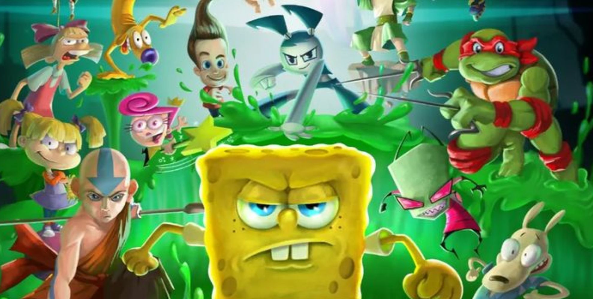 Nickelodeon All-Star Brawl Concept Art Features Jimmy Neutron, Raphael