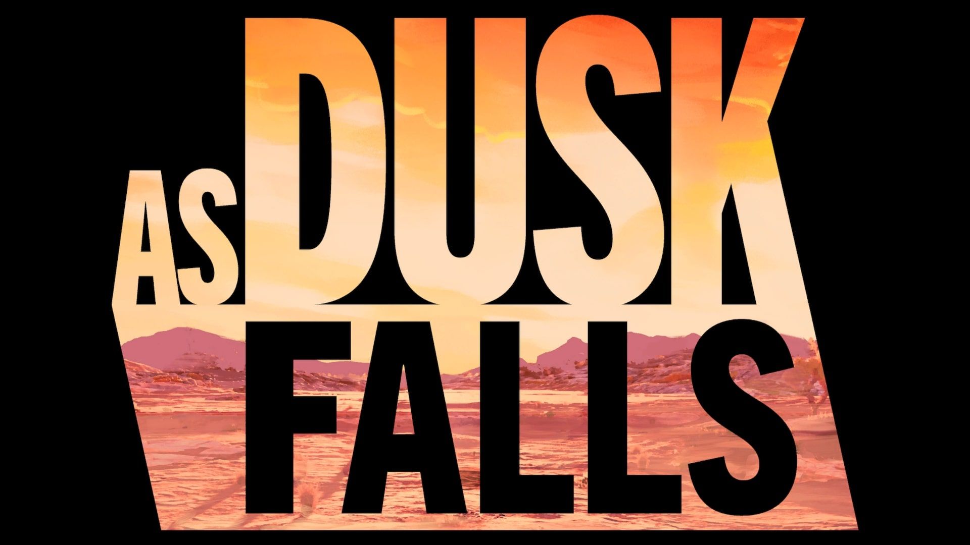 As Dusk Falls Title Card