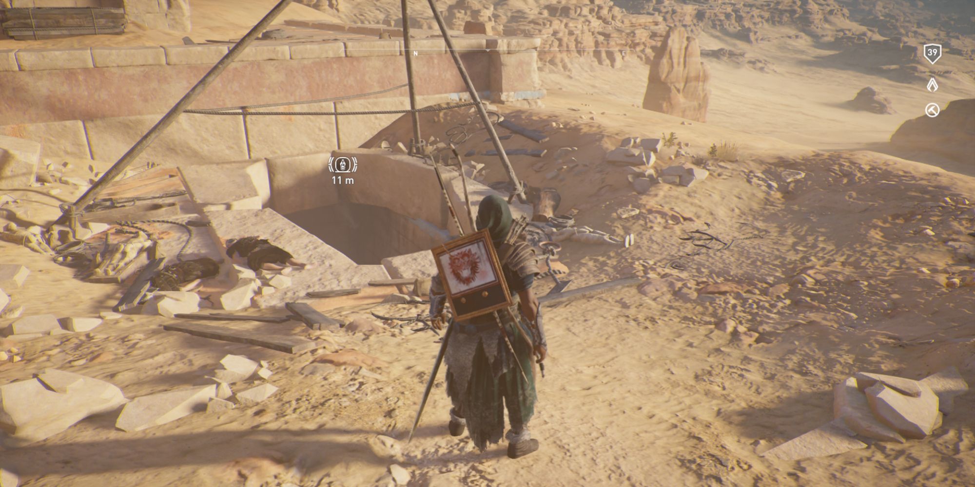 Assassin's Creed Origins Screenshot Of Nomarch’s Tomb Entrance